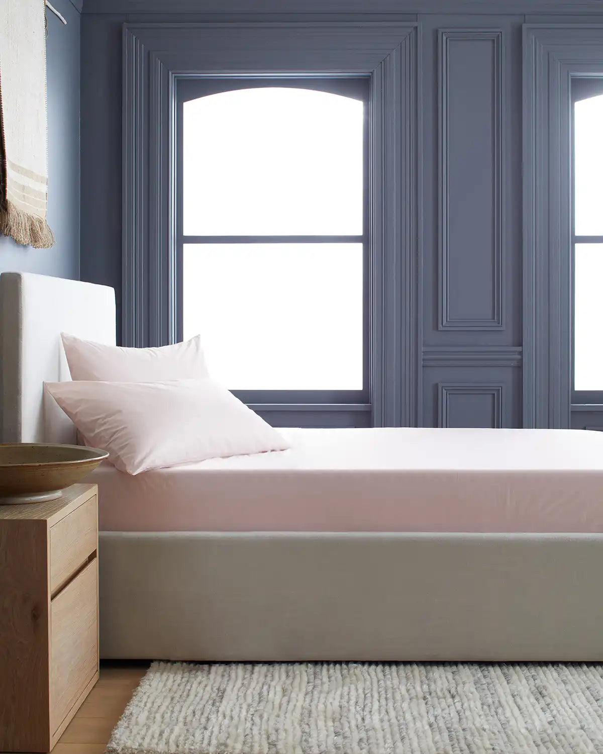 Organic Crisp Percale Fitted Sheet Set