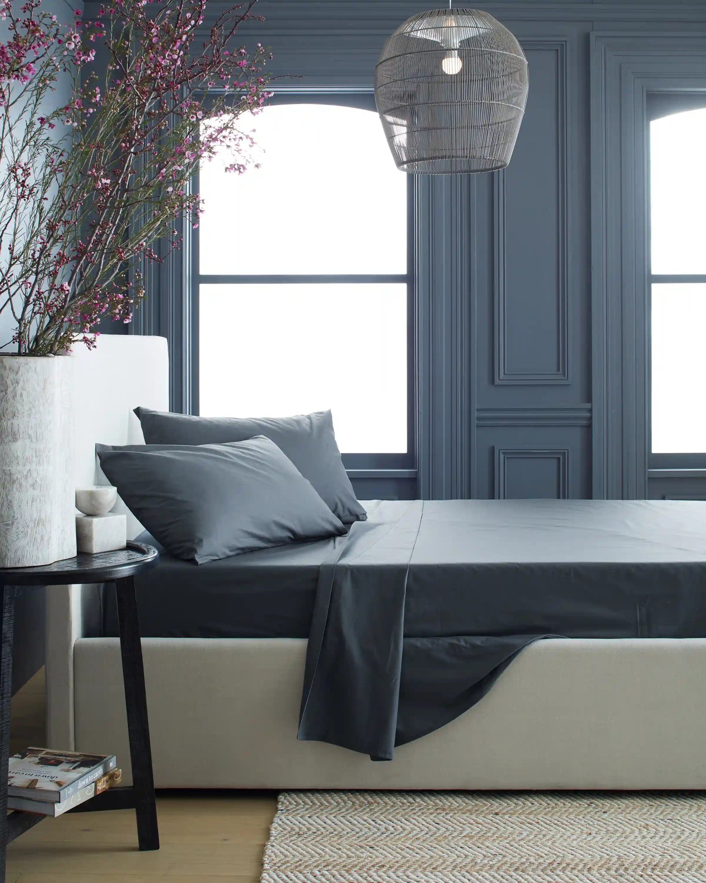 Organic Crisp Percale Sheet Set