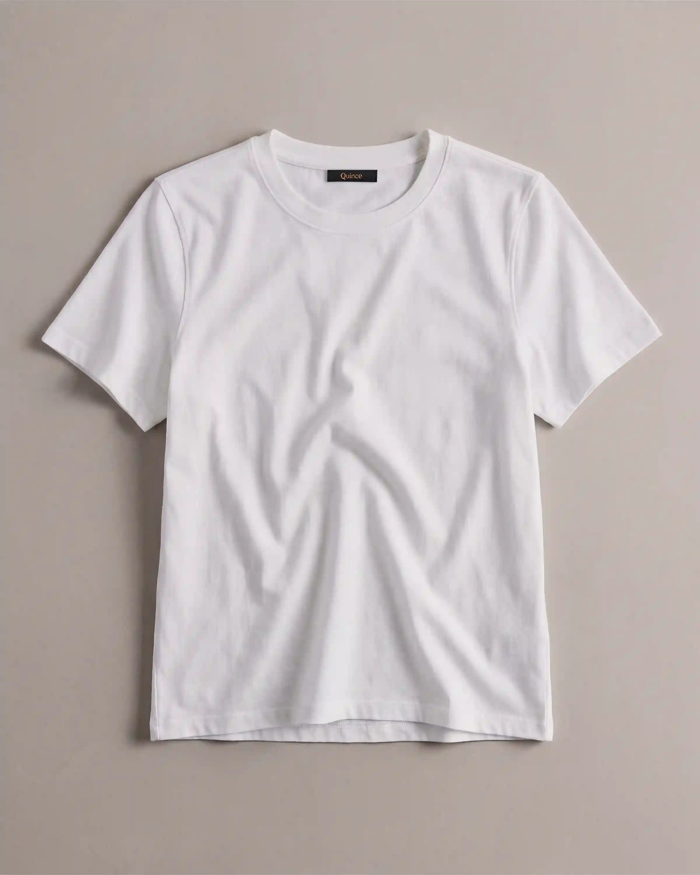 100% Organic Cotton Boxy Crewneck Tee