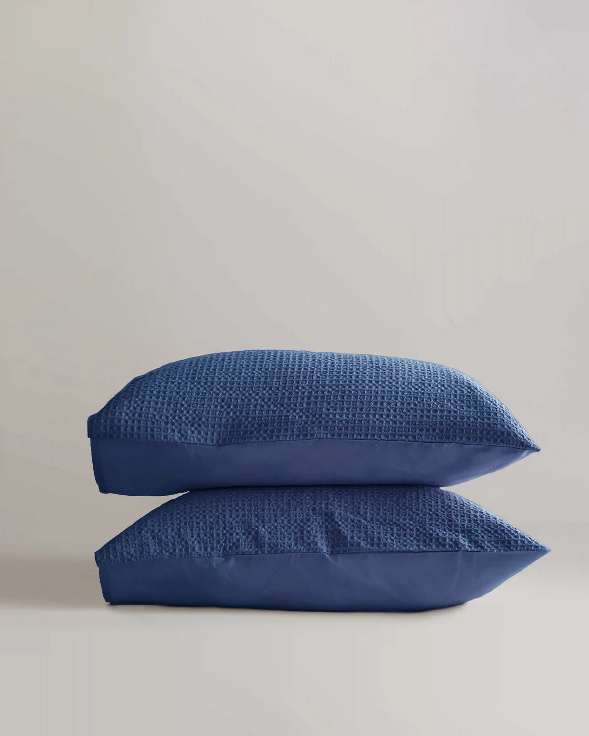 Organic Luxe Honeycomb Sham Set