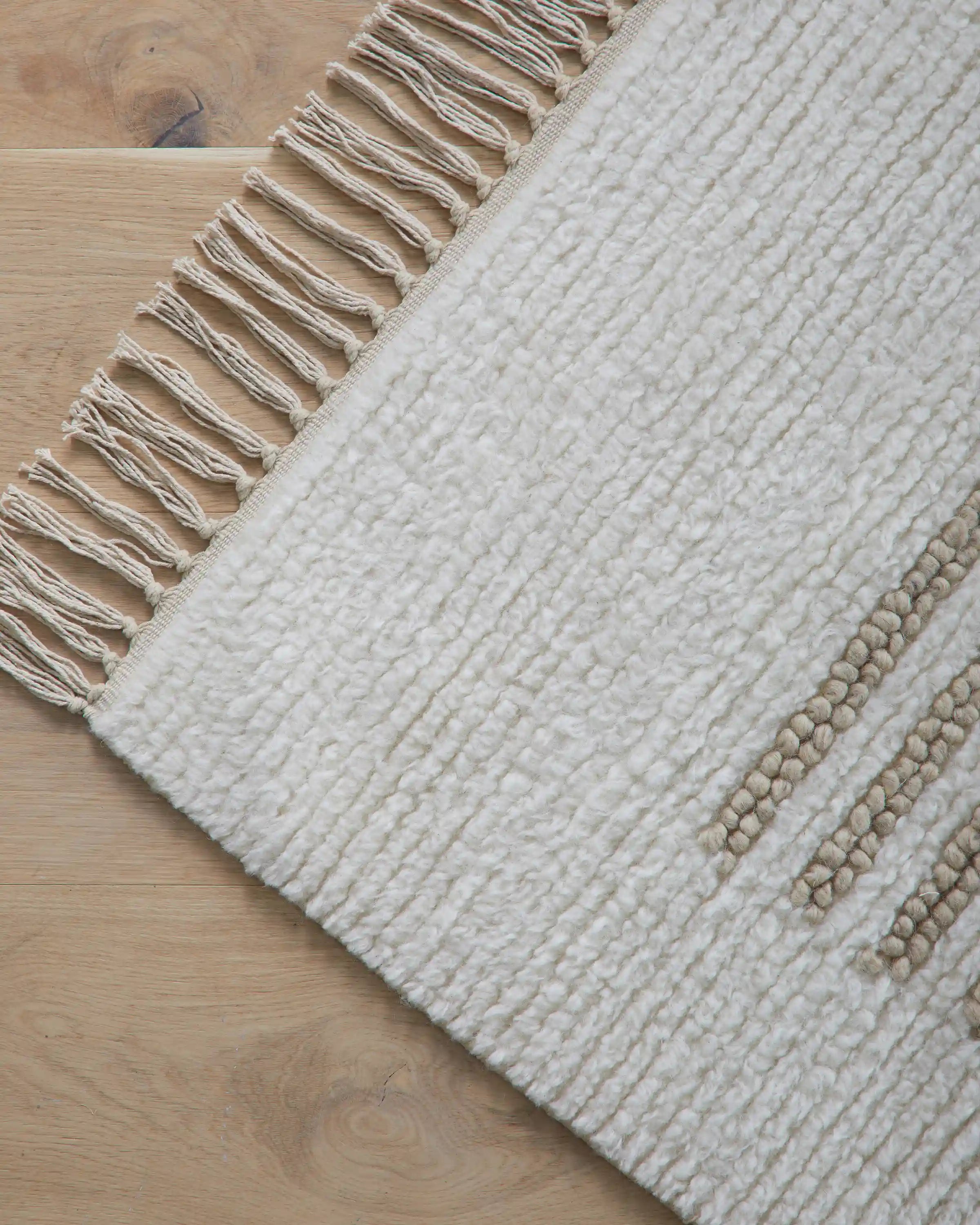 Otto Hand-Knotted Cotton Wool Rug
