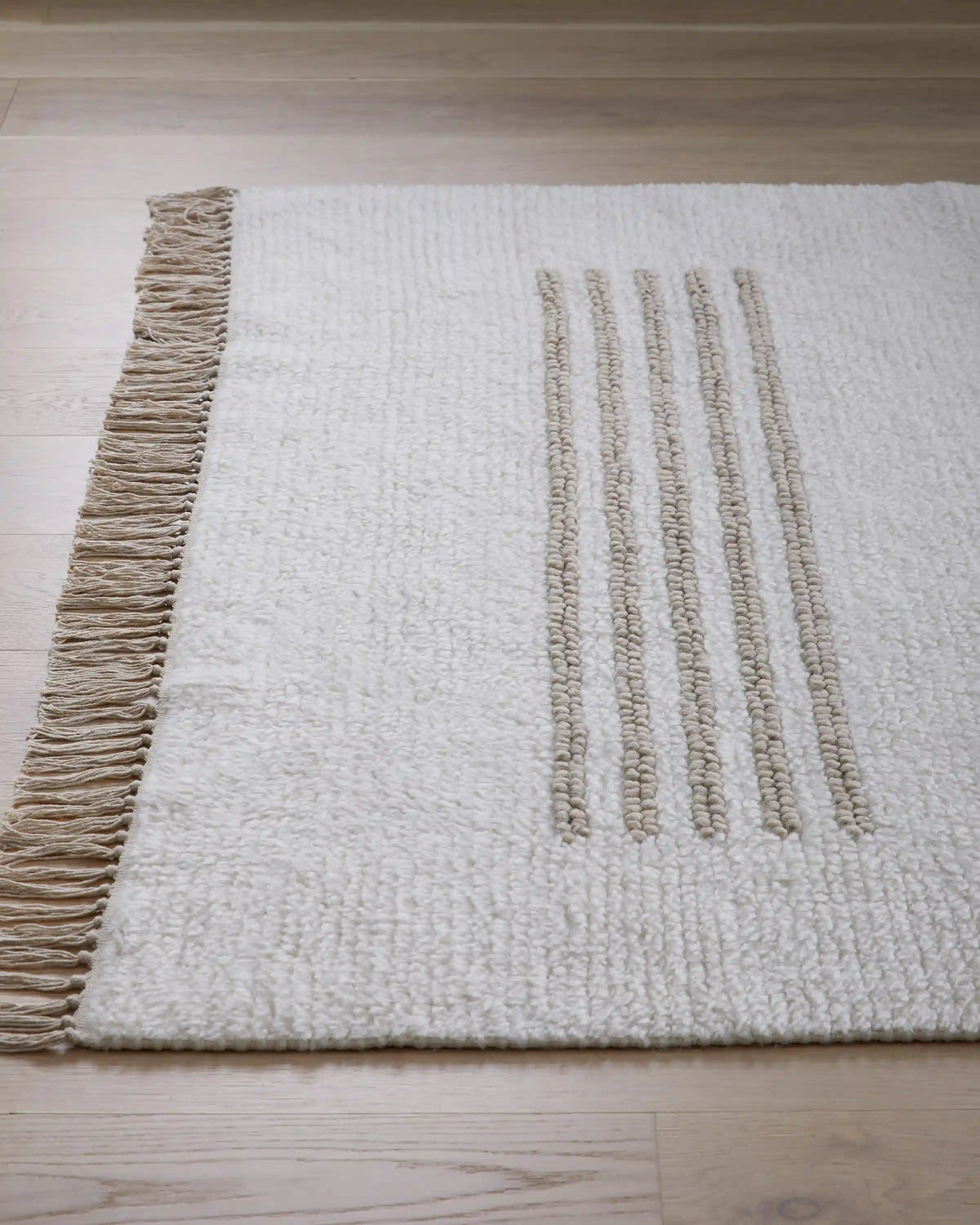 Otto Hand-Knotted Cotton Wool Rug