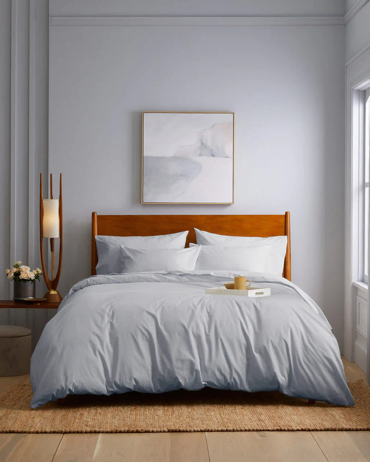 Organic Crisp Percale Pillowcase Set