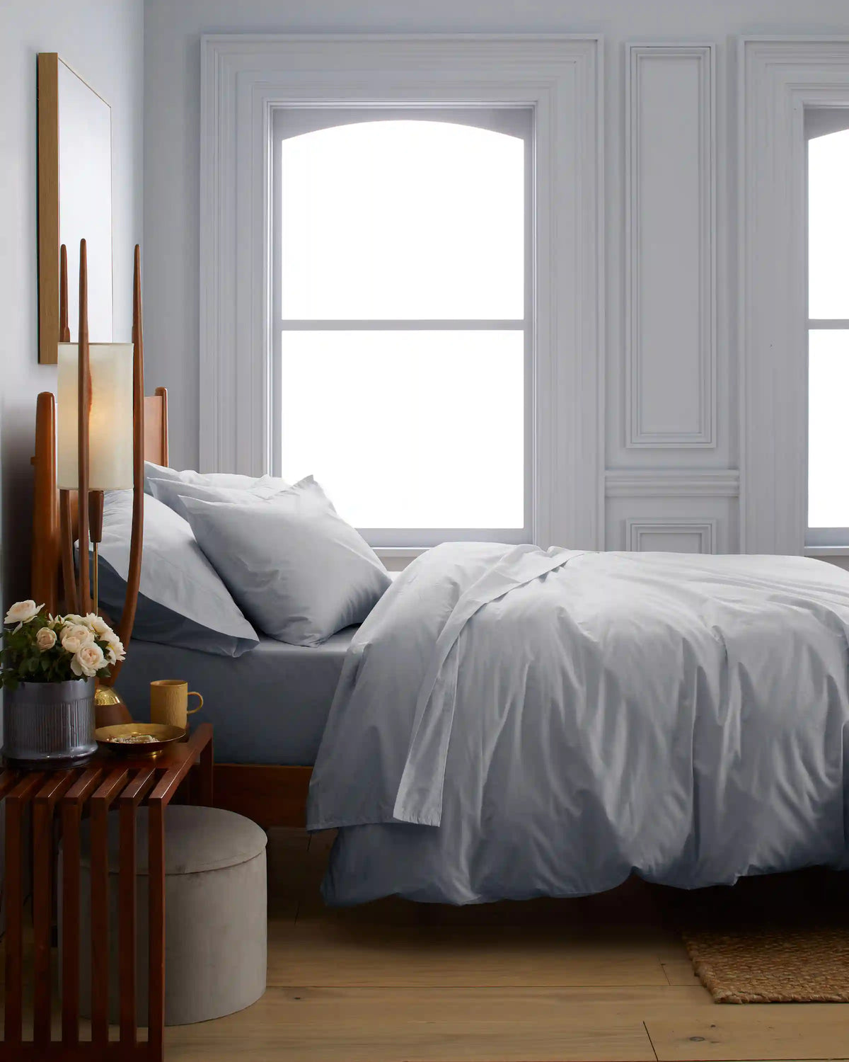 Organic Crisp Percale Pillowcase Set