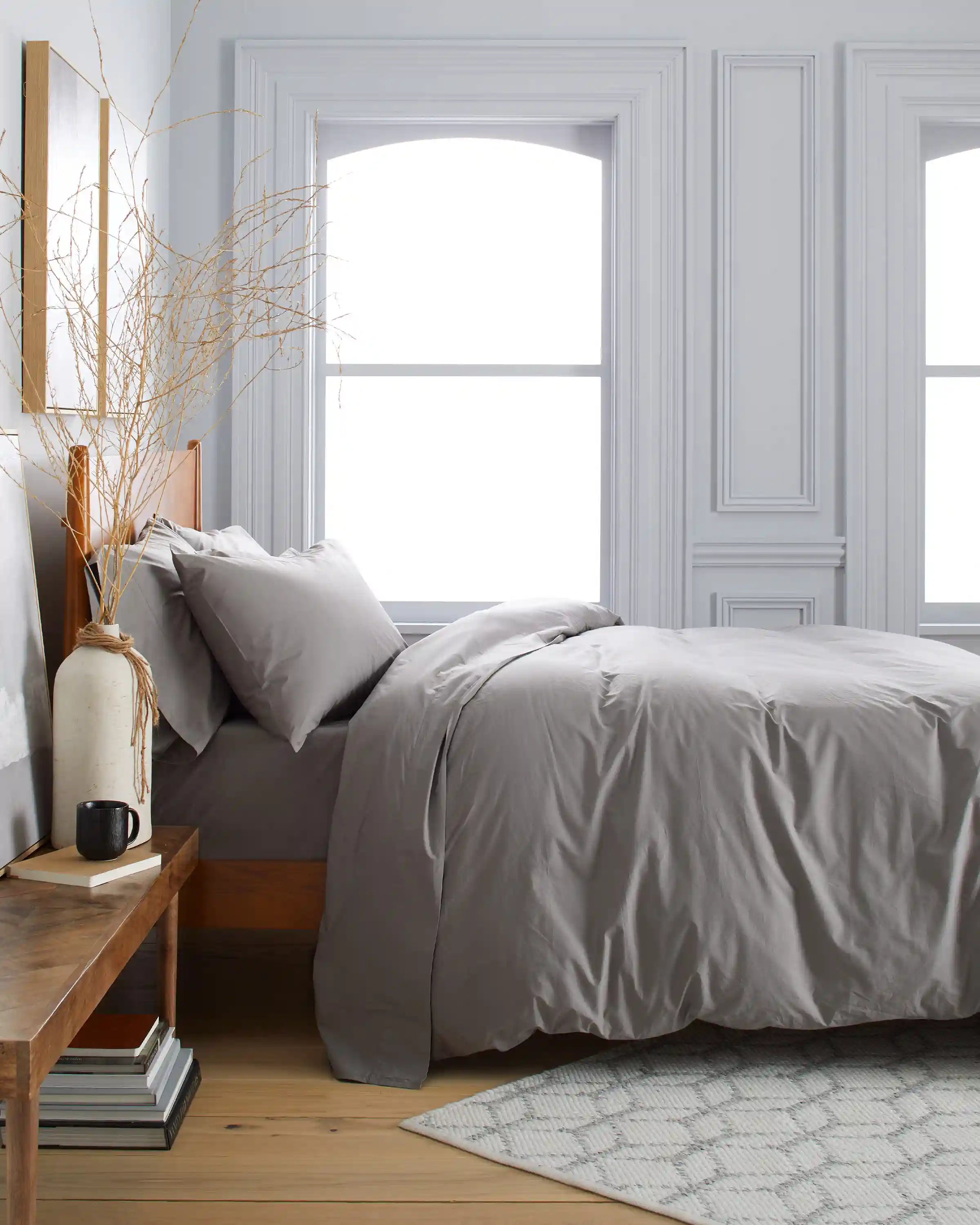 Organic Crisp Percale Sheet Set