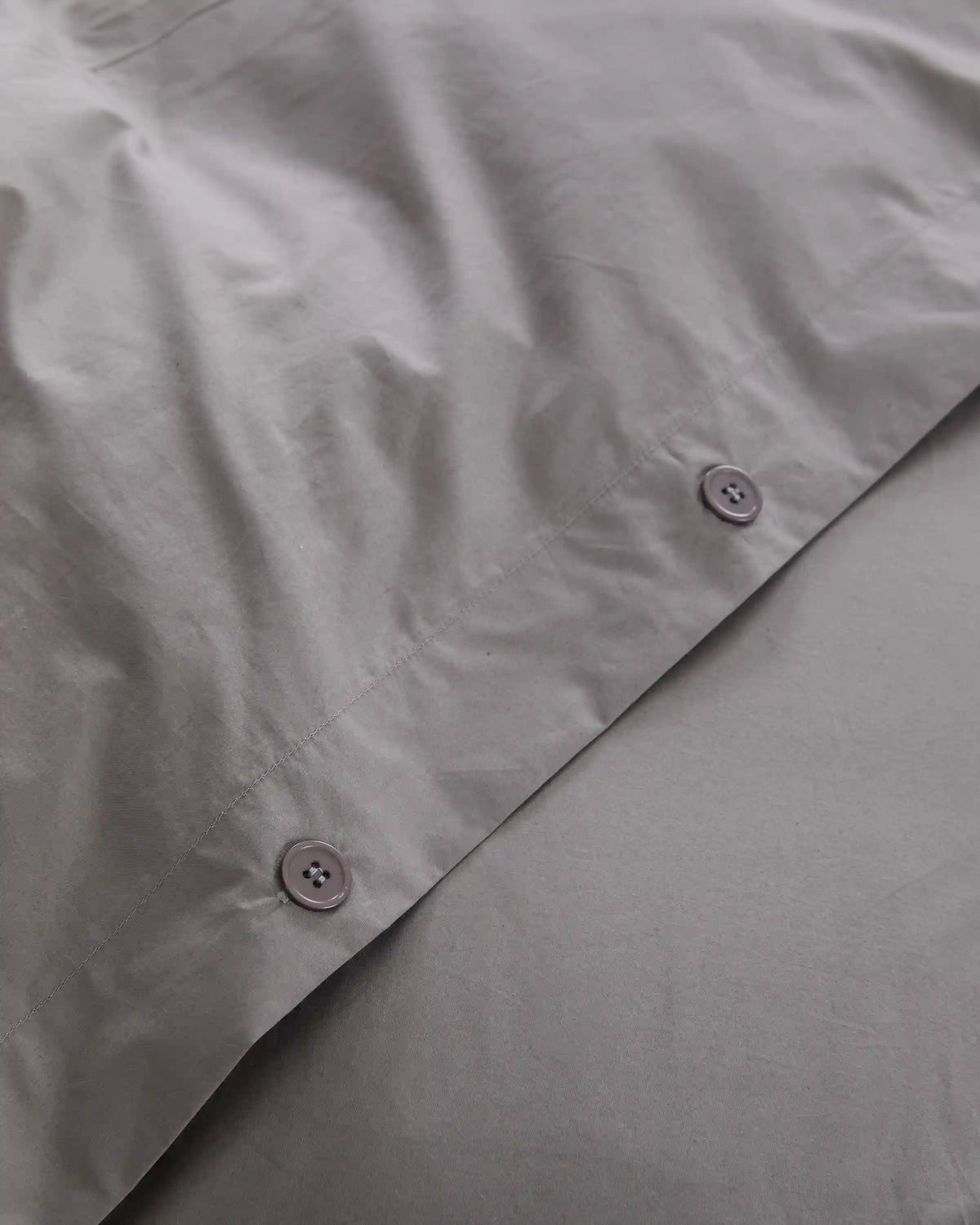 Organic Crisp Percale Duvet Cover Set