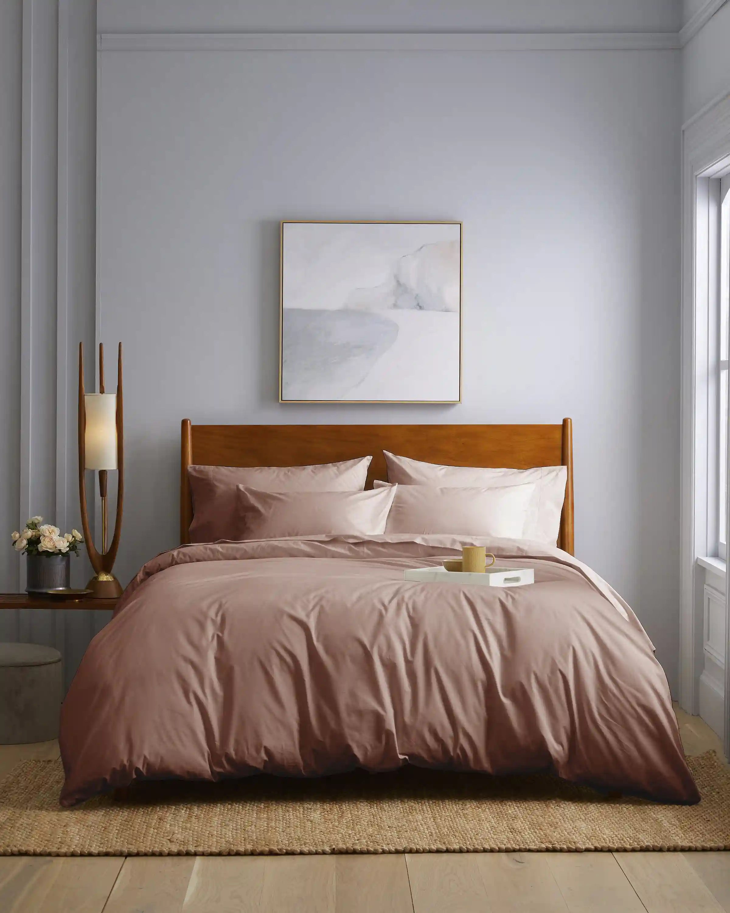 Organic Crisp Percale Pillowcase Set