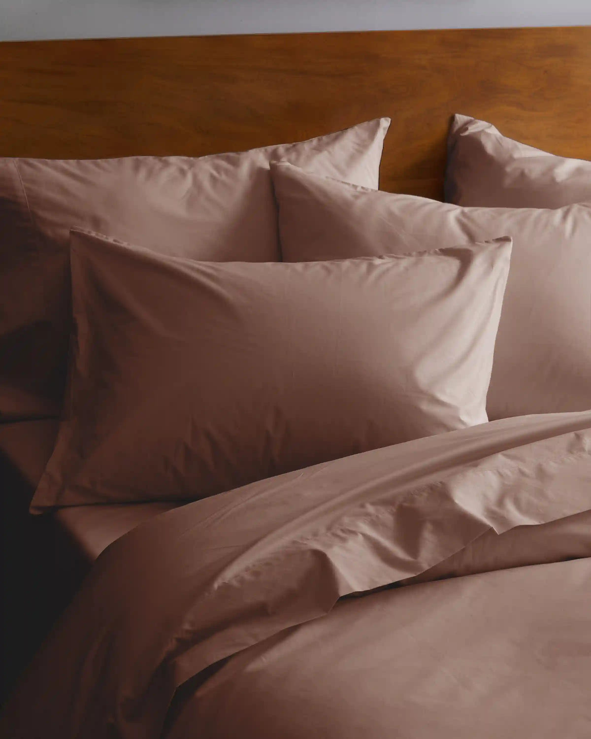 Organic Crisp Percale Sham Set