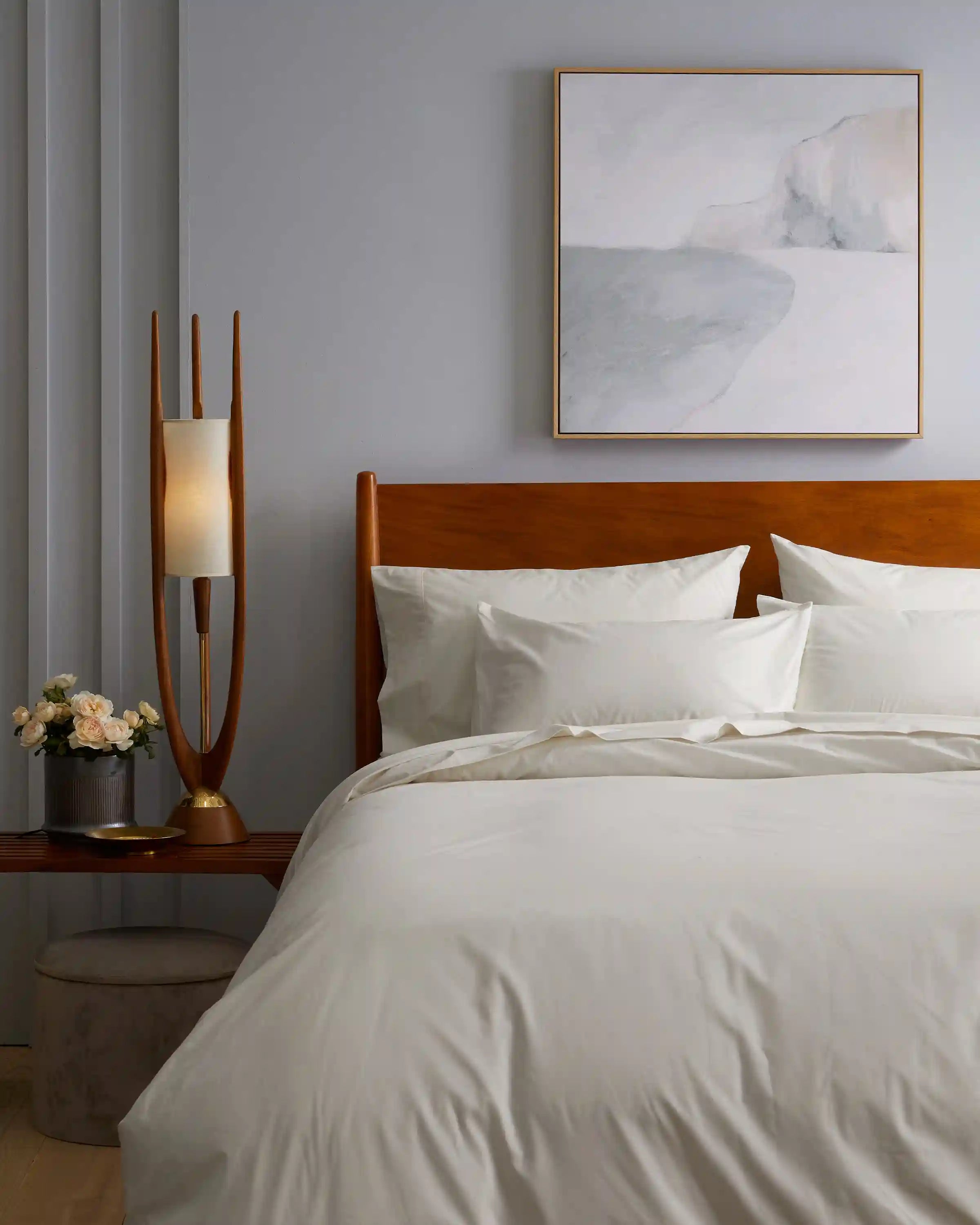 Organic Crisp Percale Pillowcase Set