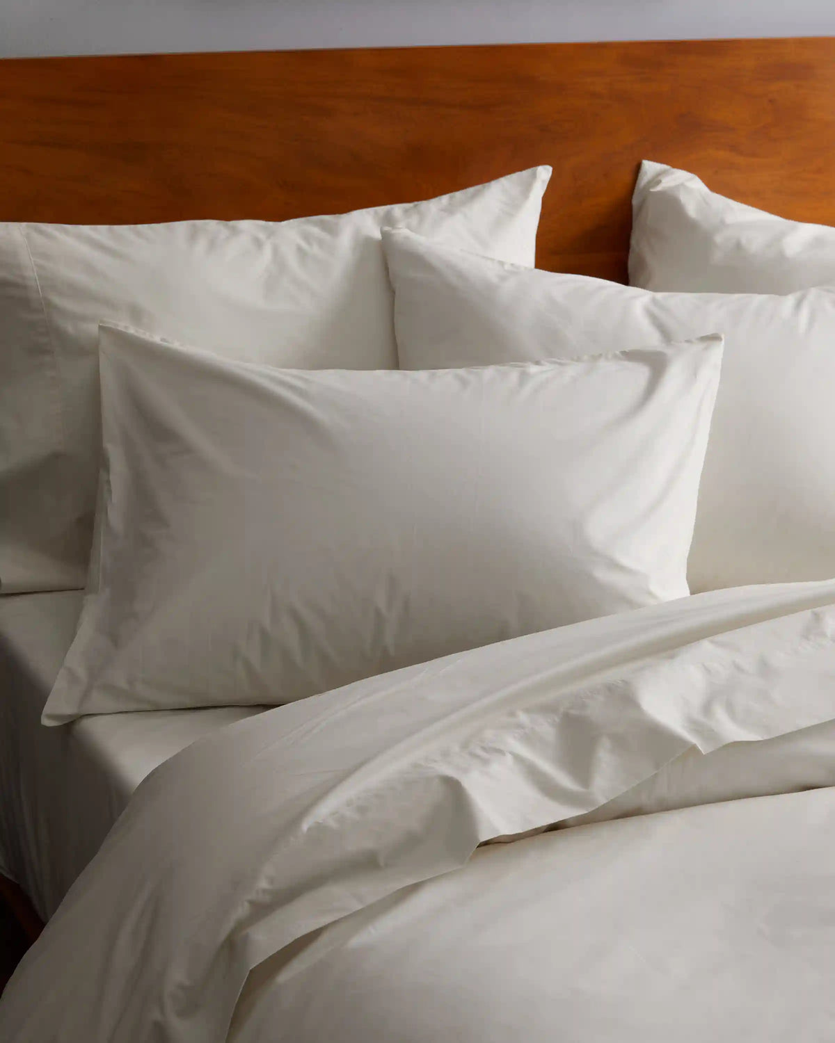 Organic Crisp Percale Pillowcase Set