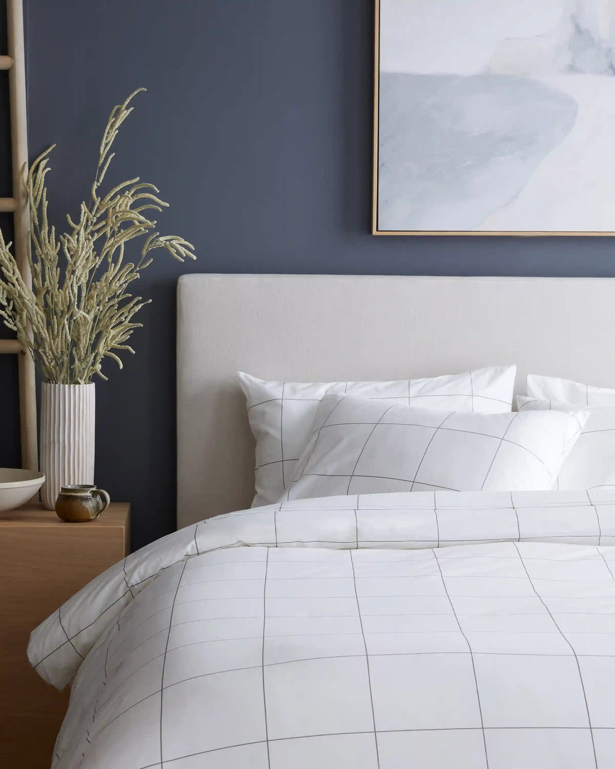 Organic Crisp Percale Sham Set