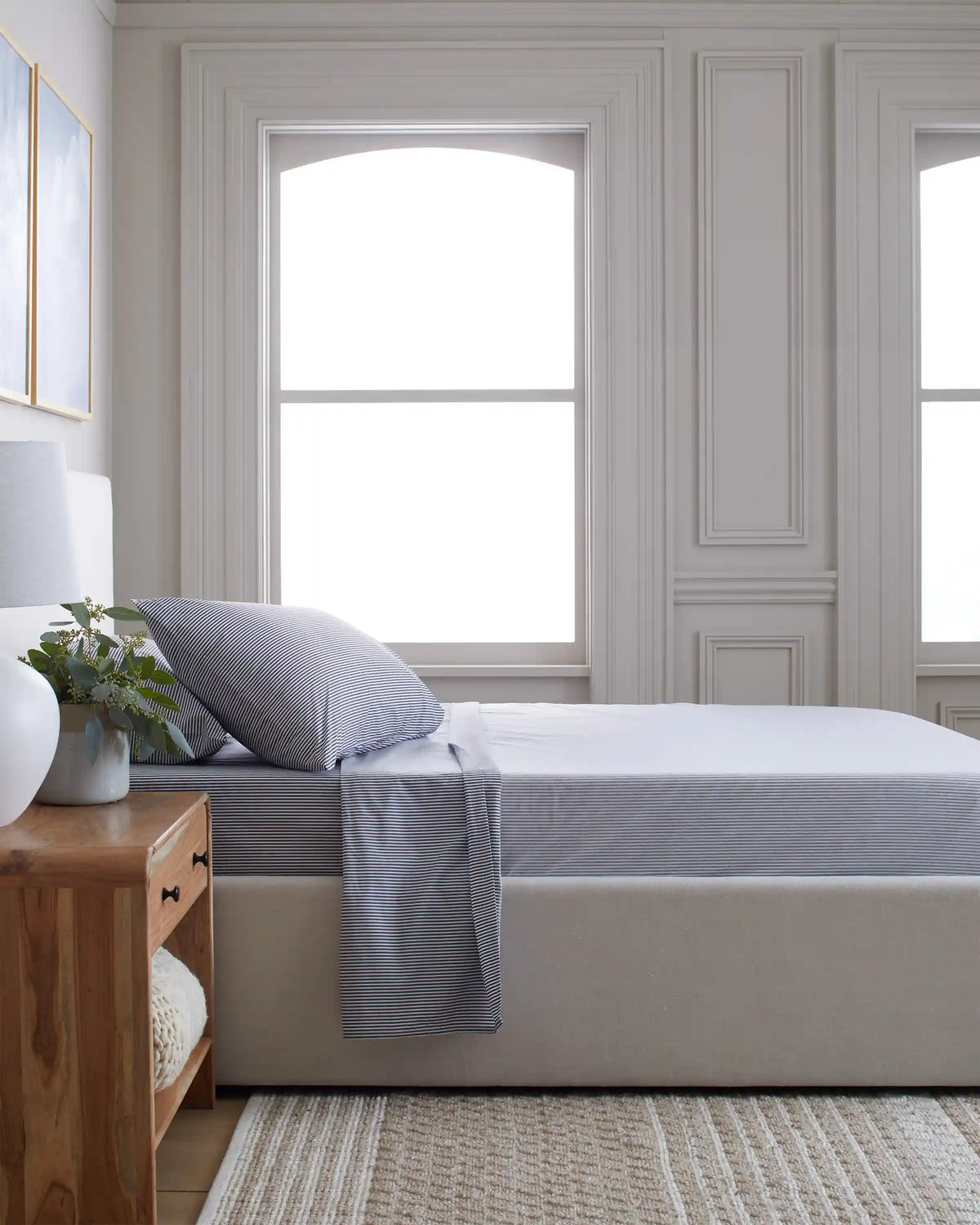 Organic Crisp Percale Sheet Set