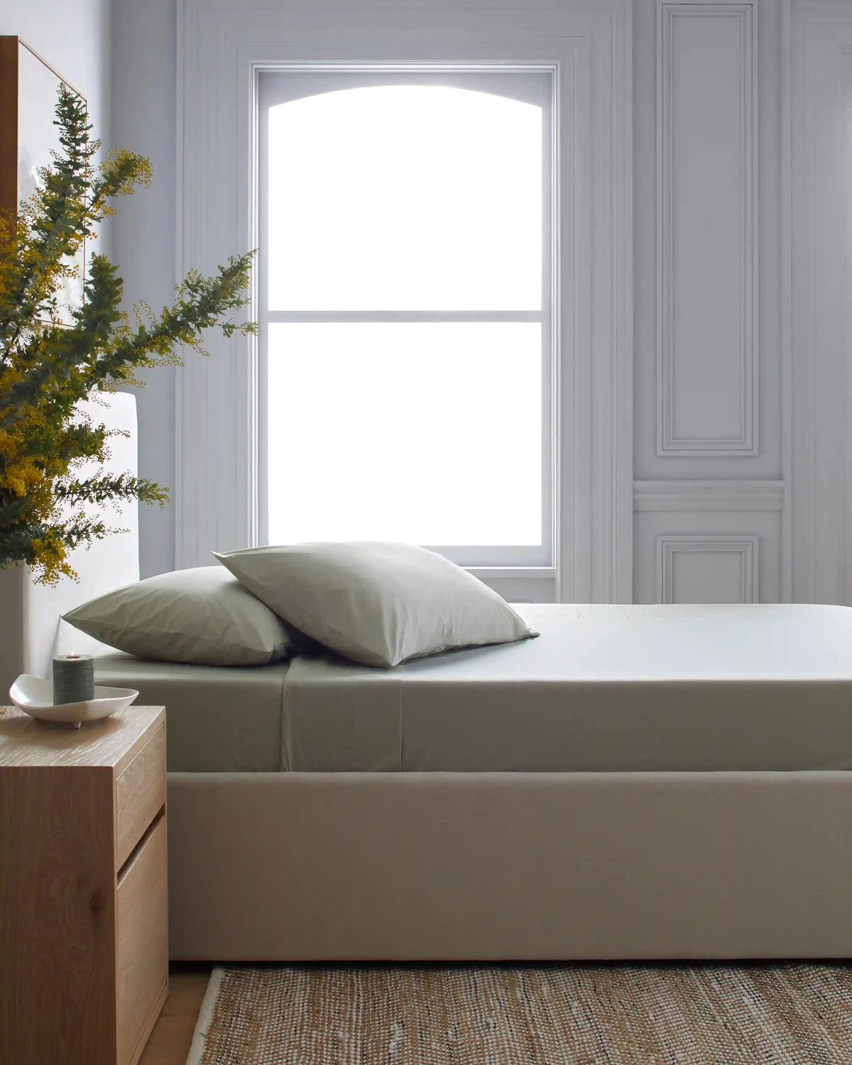 Organic Crisp Percale Sheet Set