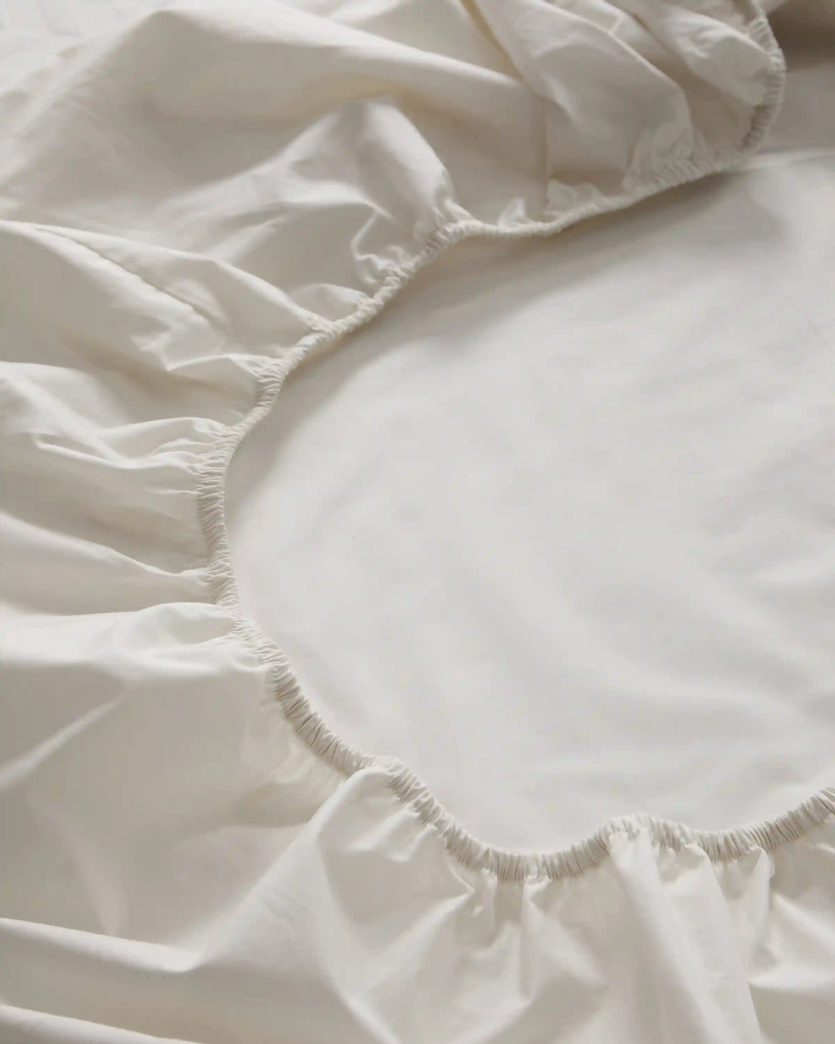 Organic Crisp Percale Fitted Sheet Set