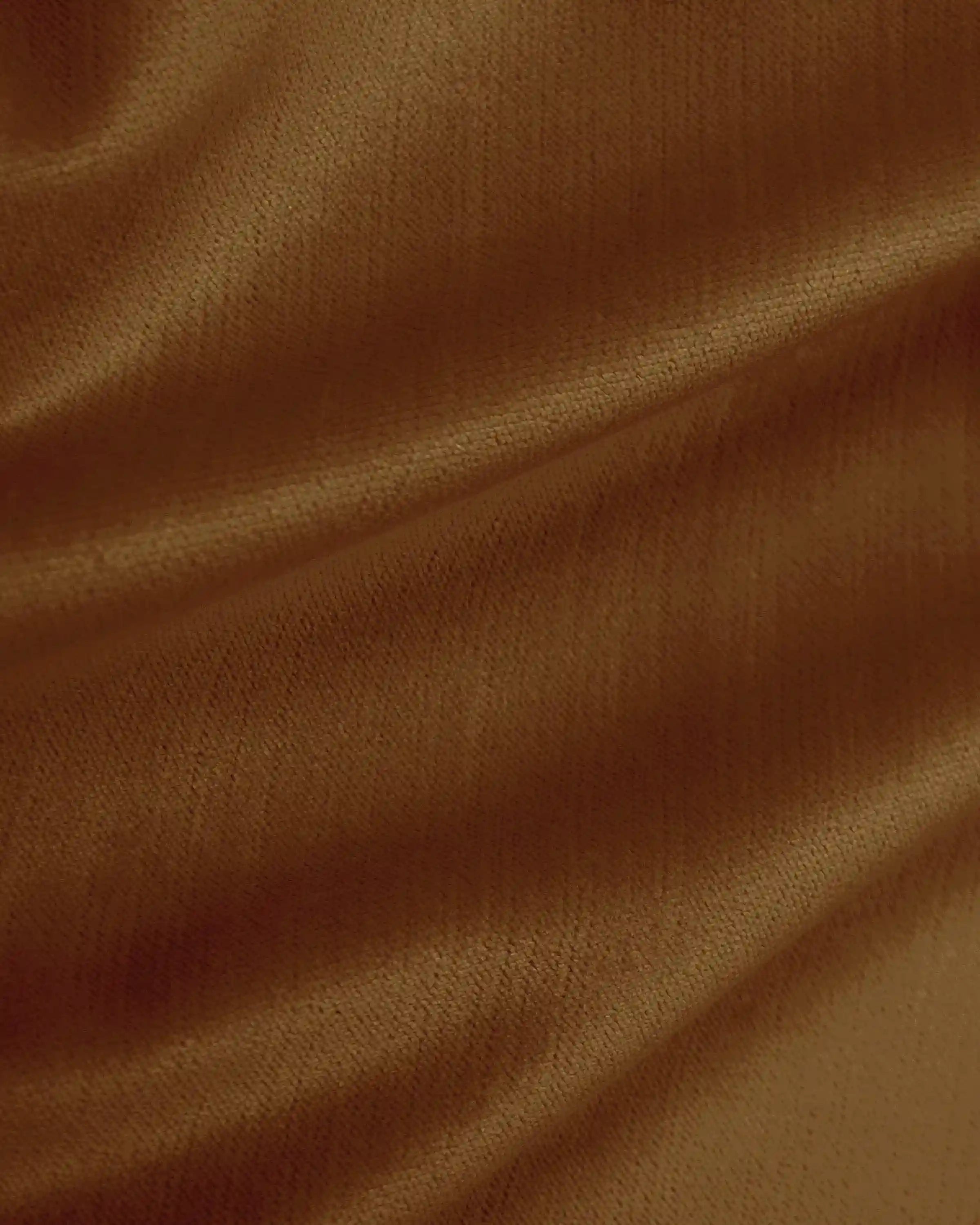 Curved Bed in Performance Velvet