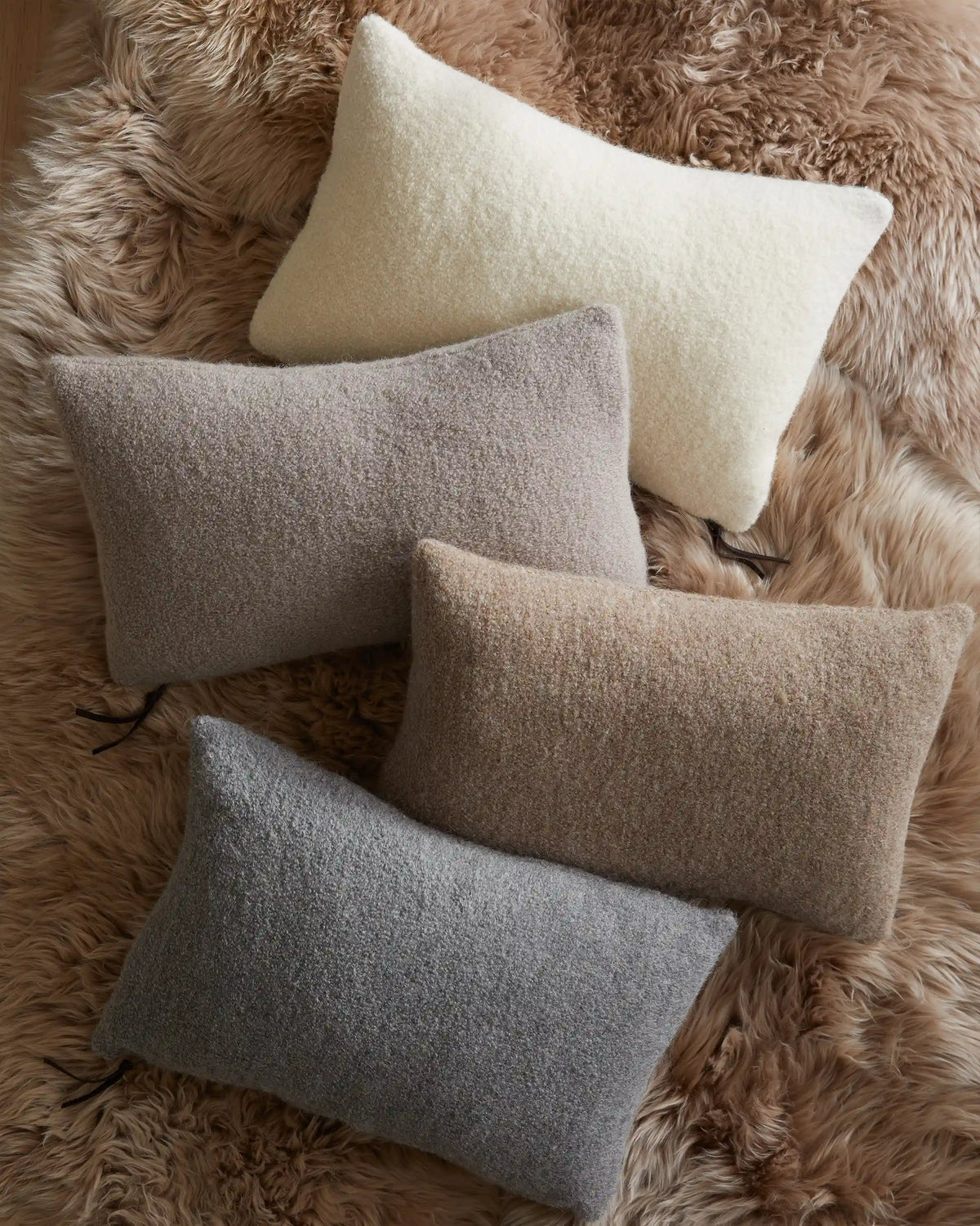 Alpaca Boucle Pillow Cover