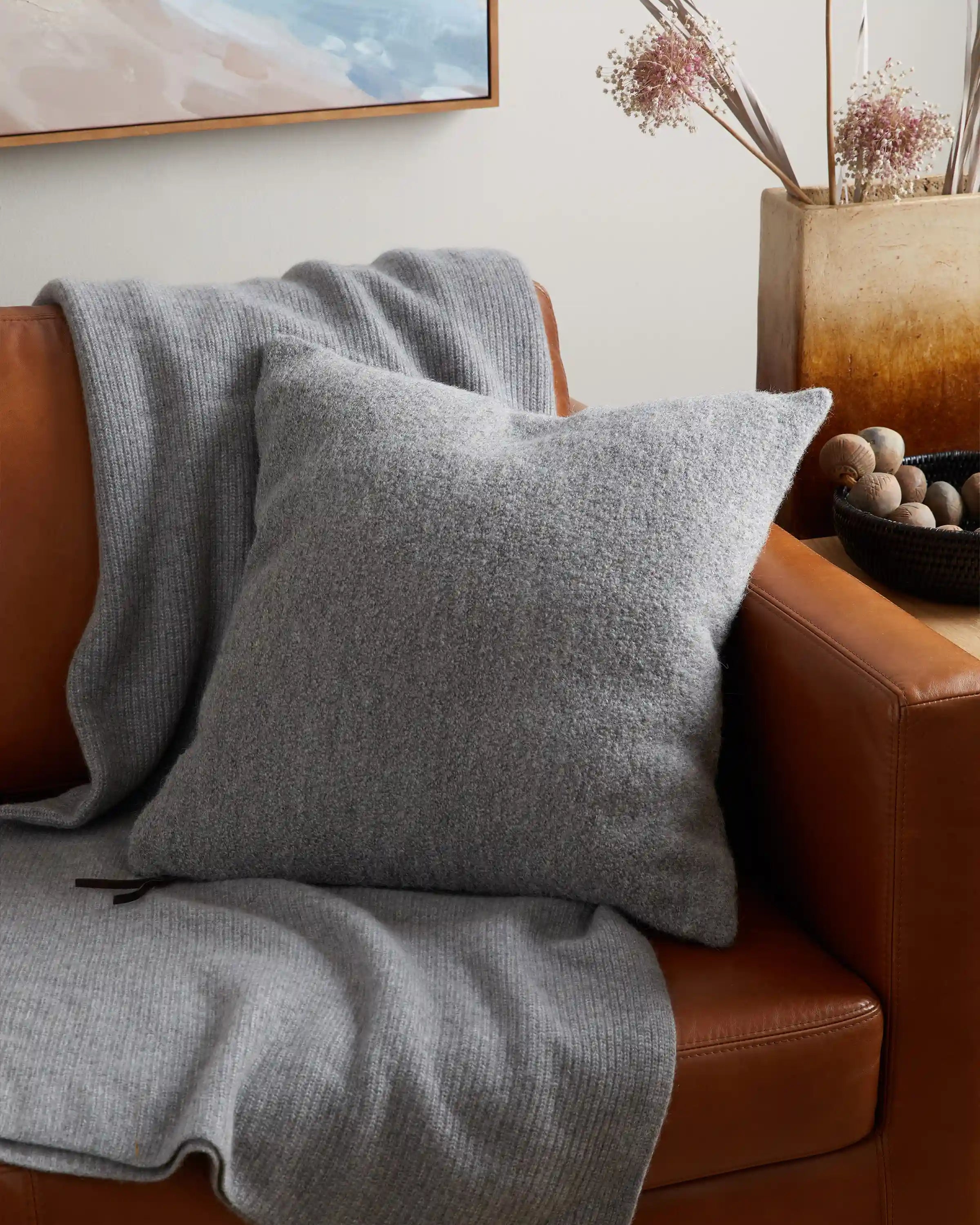 Alpaca Boucle Pillow Cover