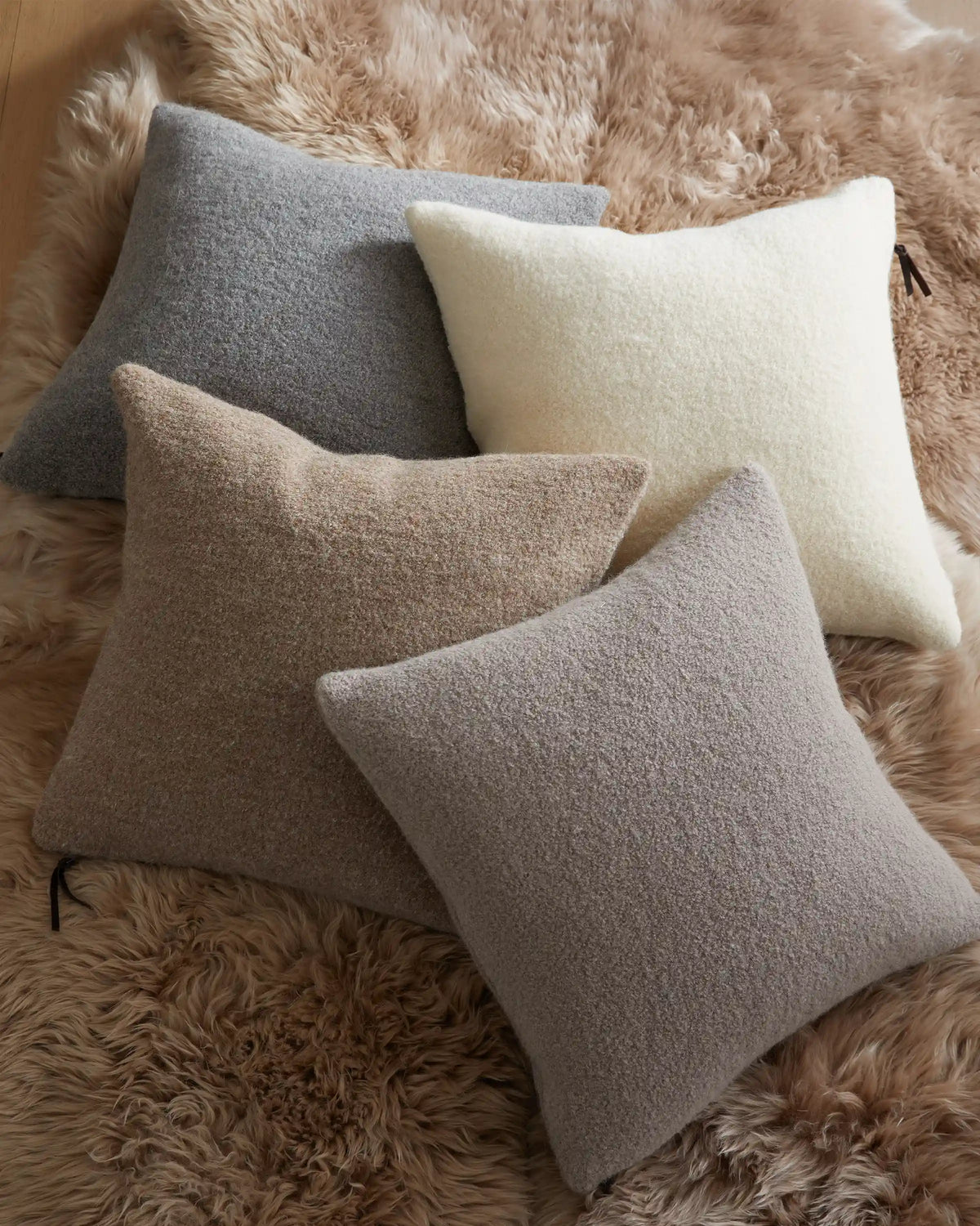 Alpaca Boucle Pillow Cover