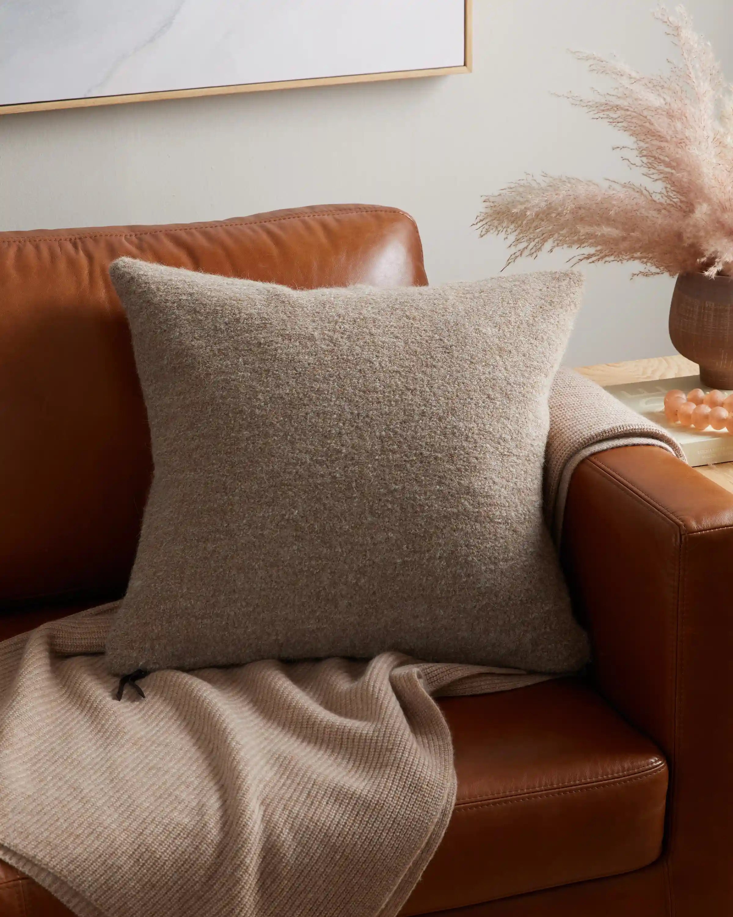 Alpaca Boucle Pillow Cover