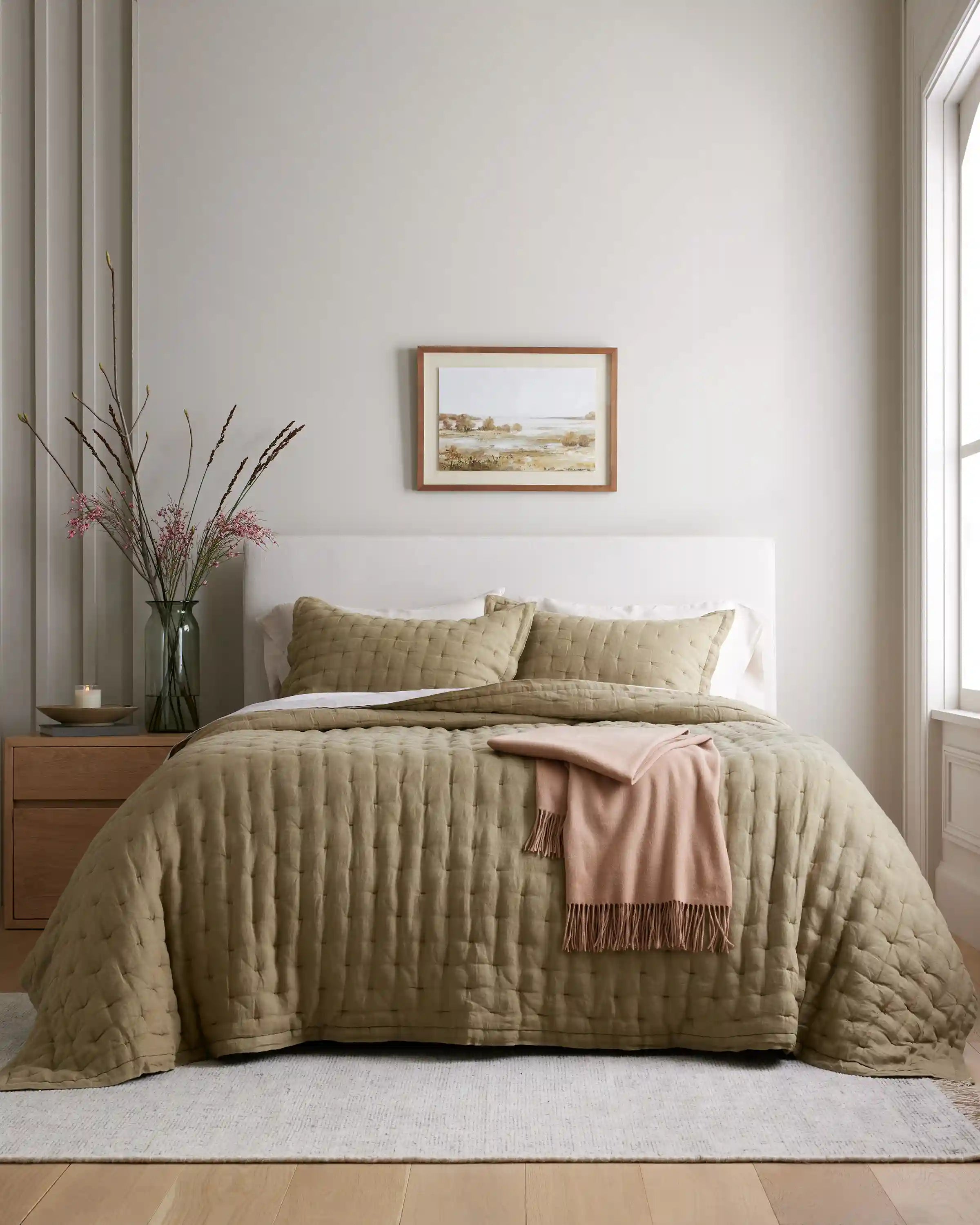 European Linen Dream Quilt
