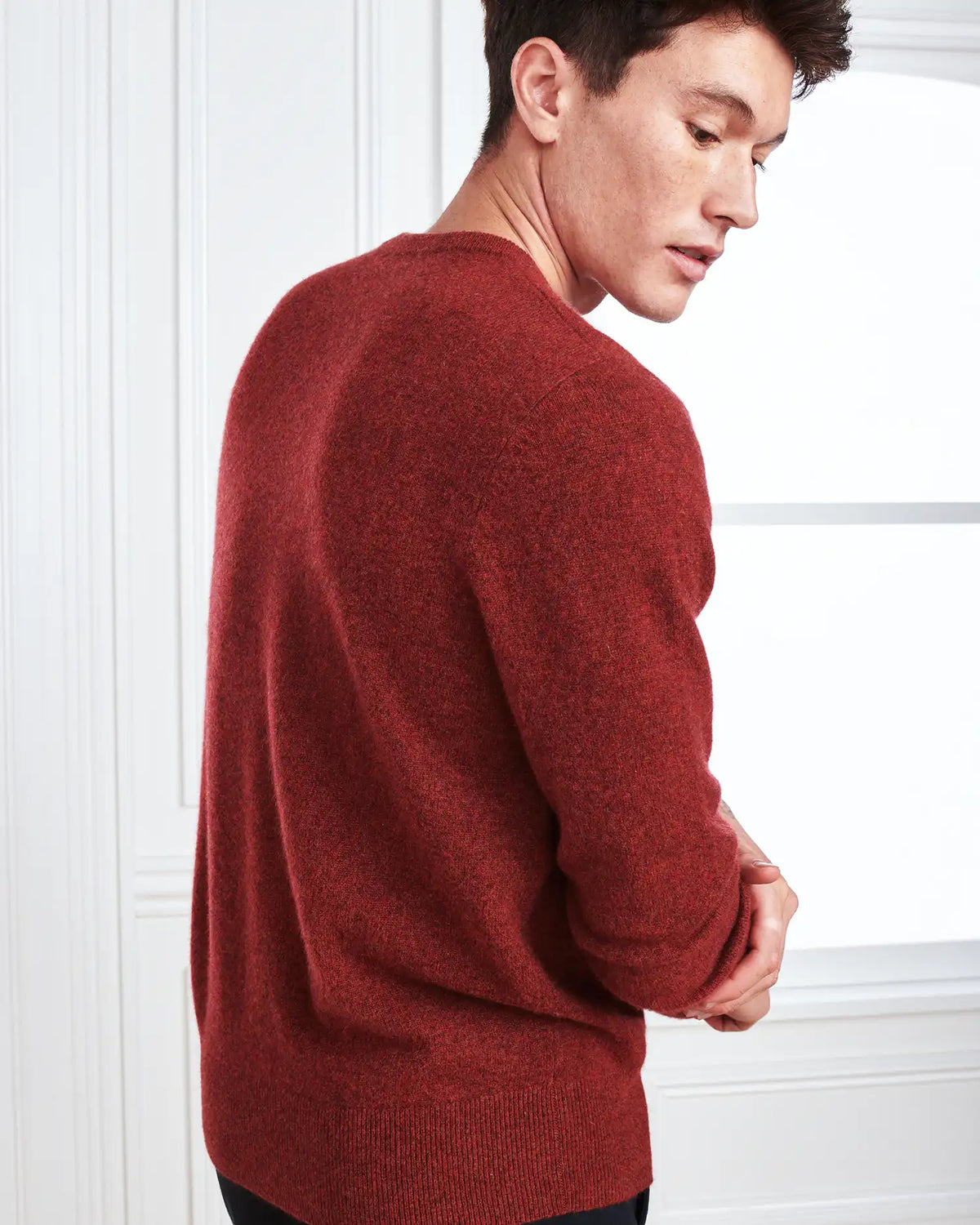 Mongolian Cashmere Crewneck Sweater