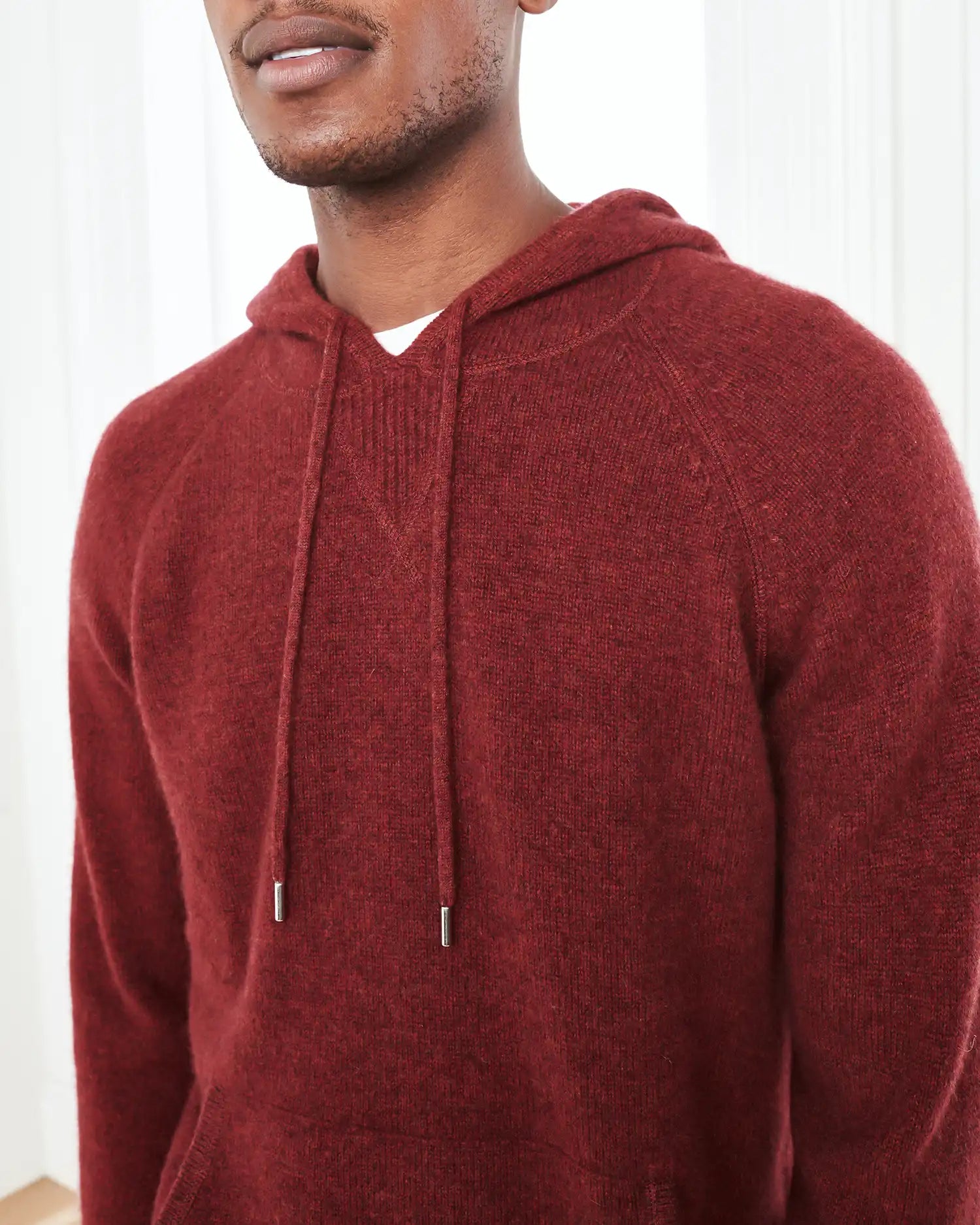 Mongolian Cashmere Pullover Hoodie