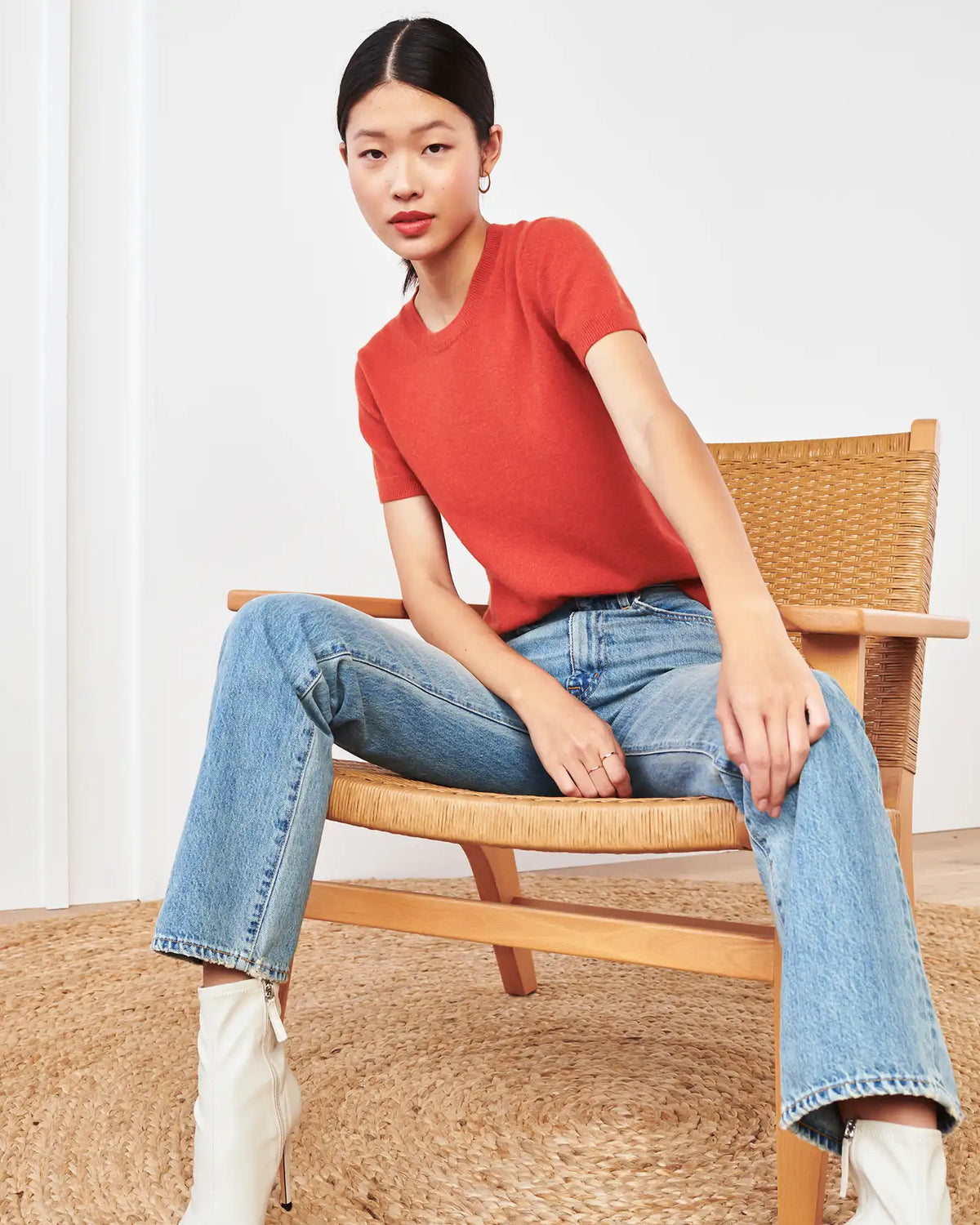 Mongolian Cashmere Tee