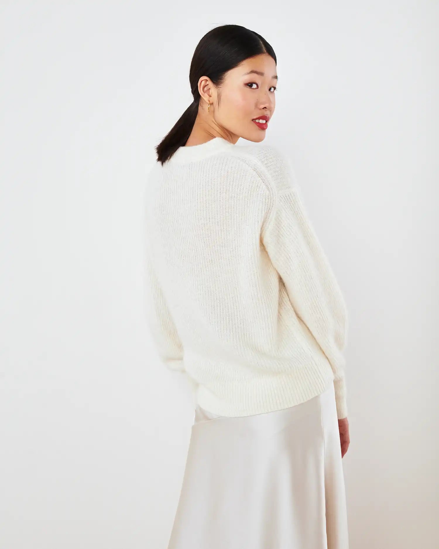 Baby Alpaca-Wool Crew