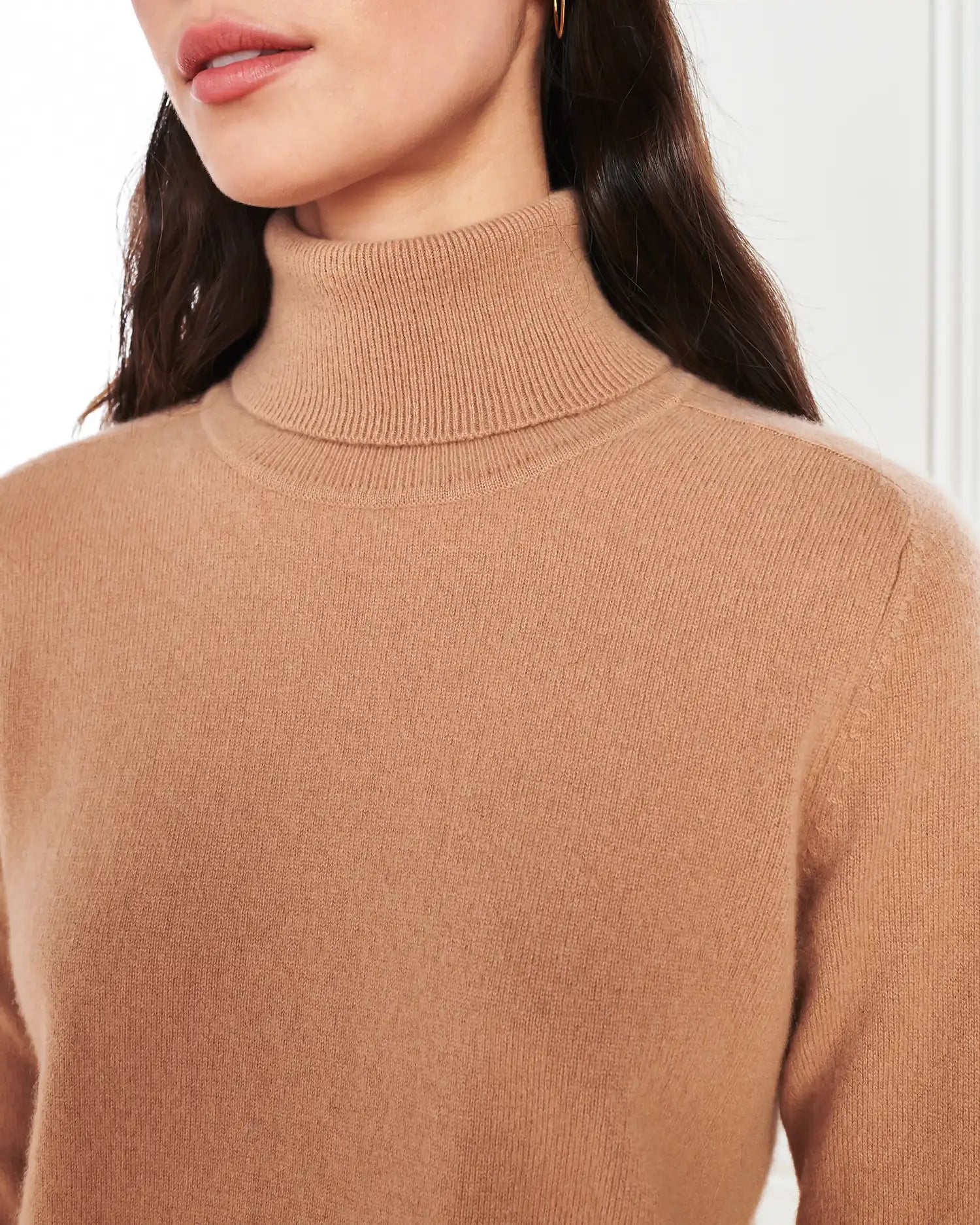 Mongolian Cashmere Turtleneck Sweater