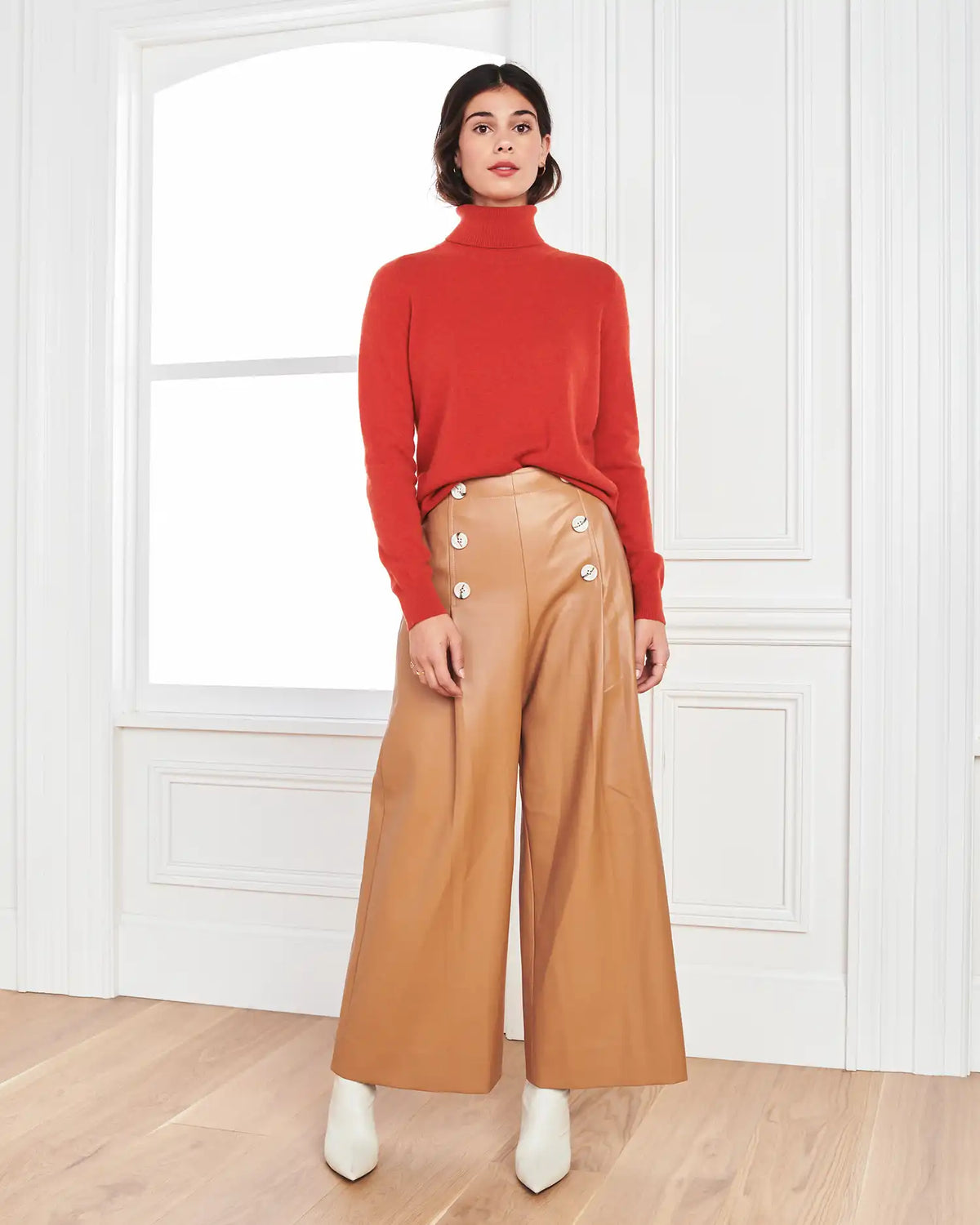 Mongolian Cashmere Turtleneck Sweater