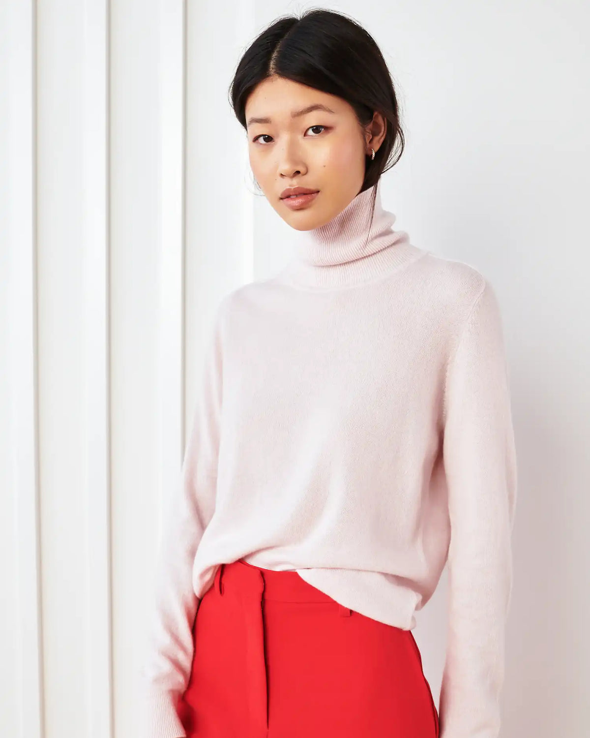 Mongolian Cashmere Turtleneck Sweater