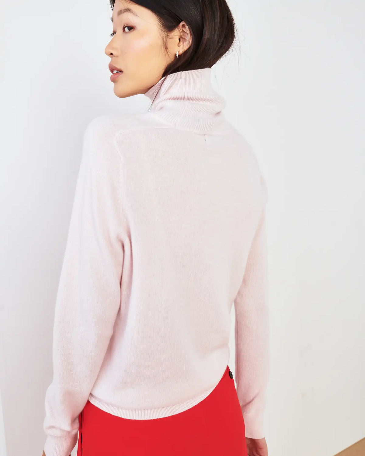 Mongolian Cashmere Turtleneck Sweater