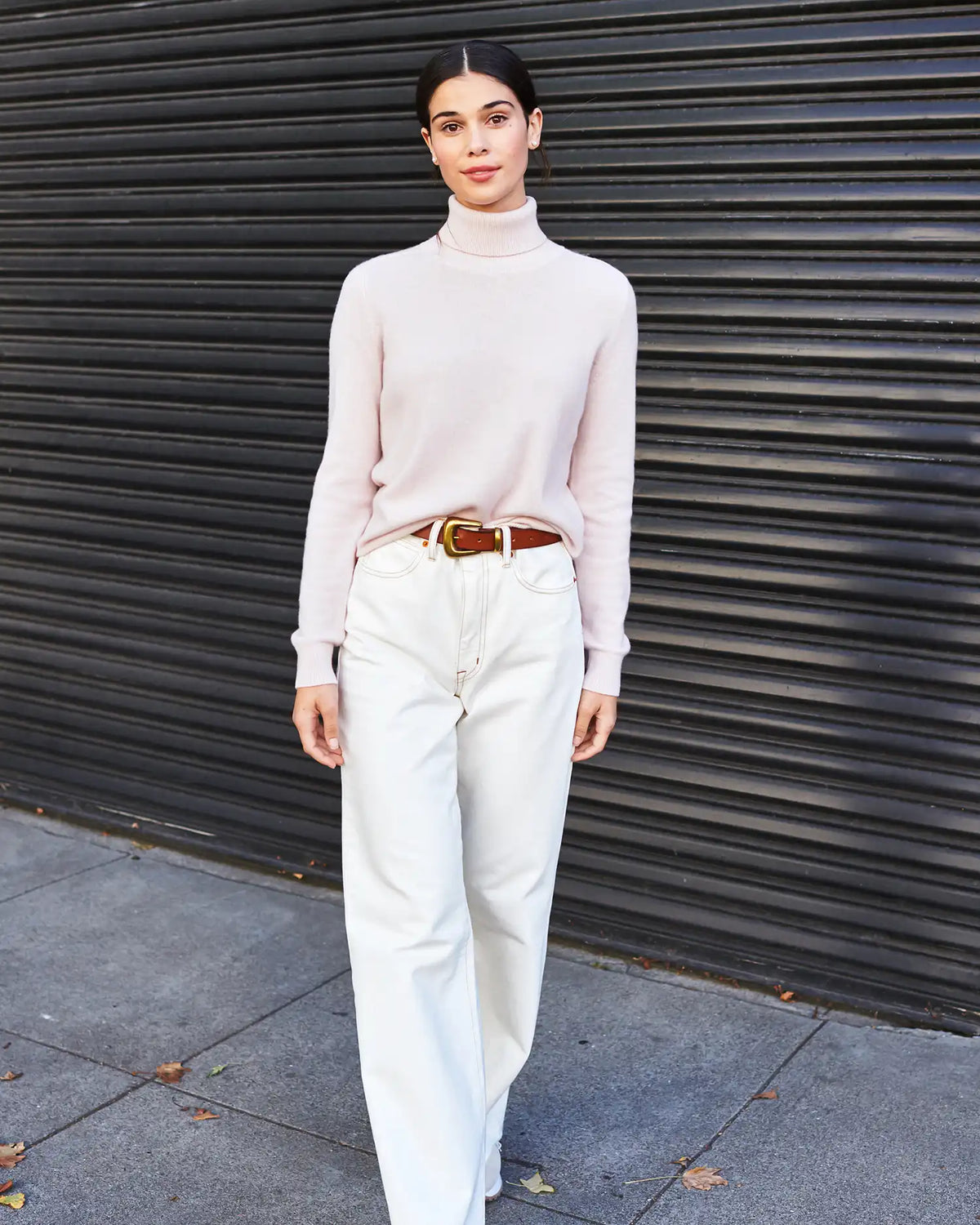 Mongolian Cashmere Turtleneck Sweater