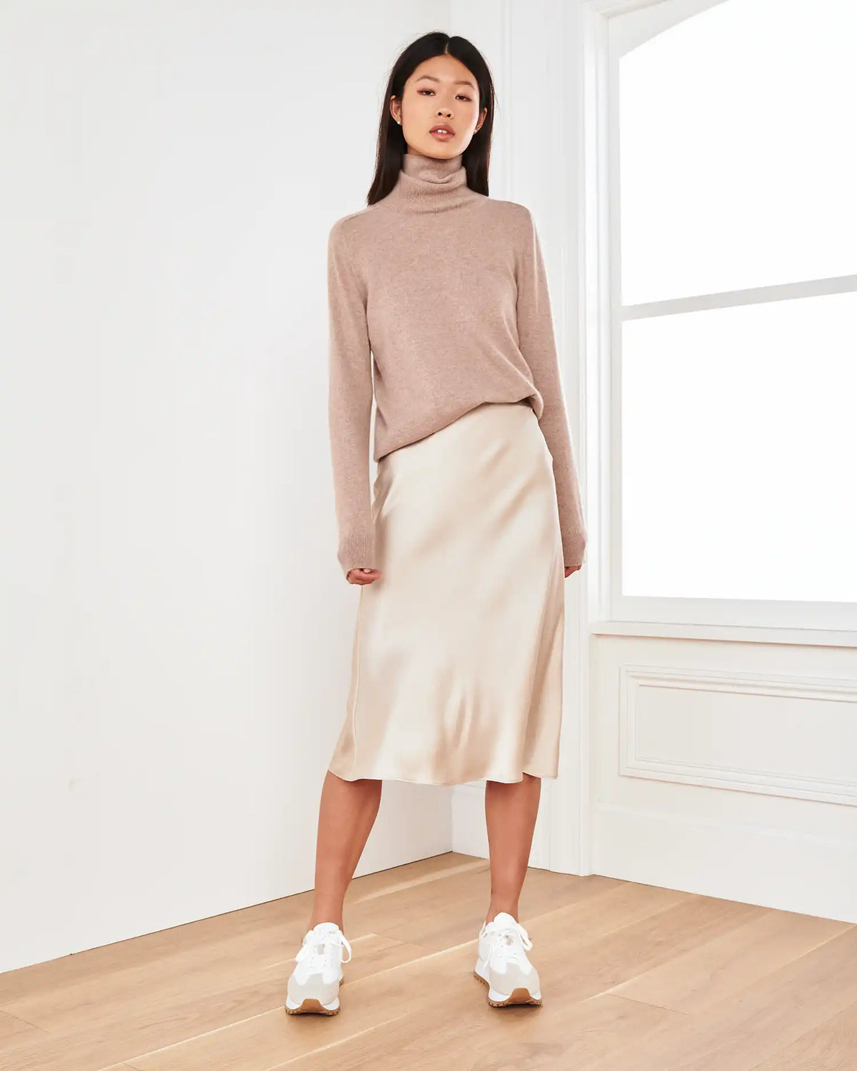 Mongolian Cashmere Turtleneck Sweater