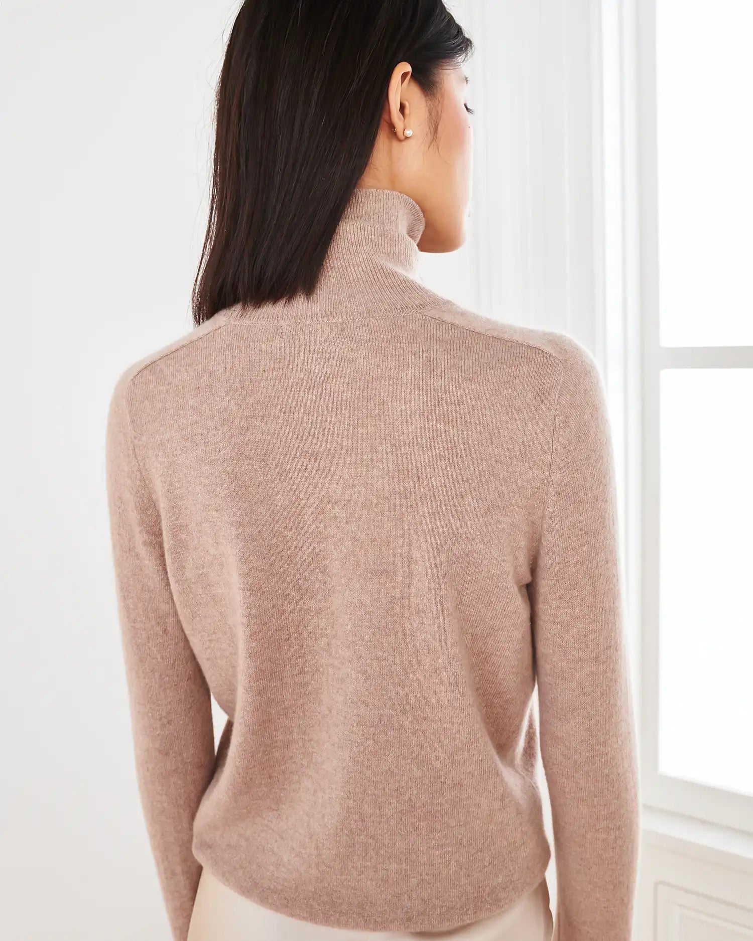 Mongolian Cashmere Turtleneck Sweater