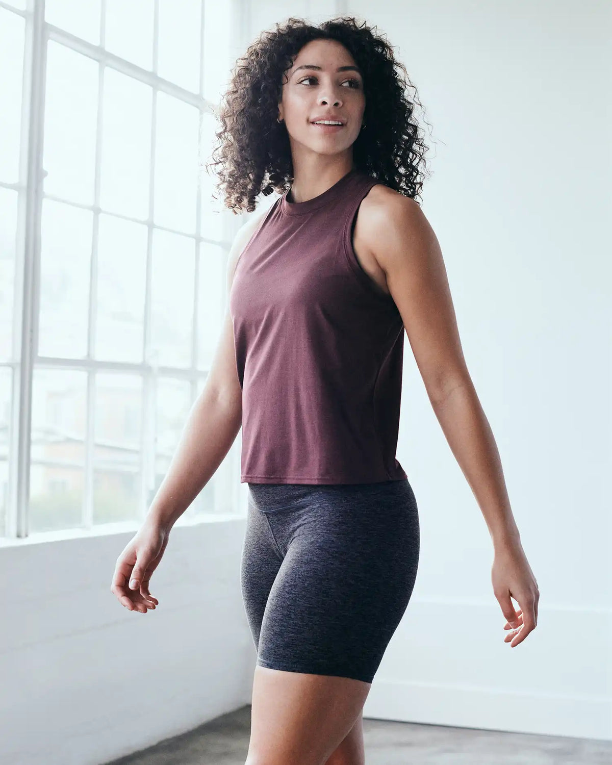 Flowknit Breeze High-Neck Tank
