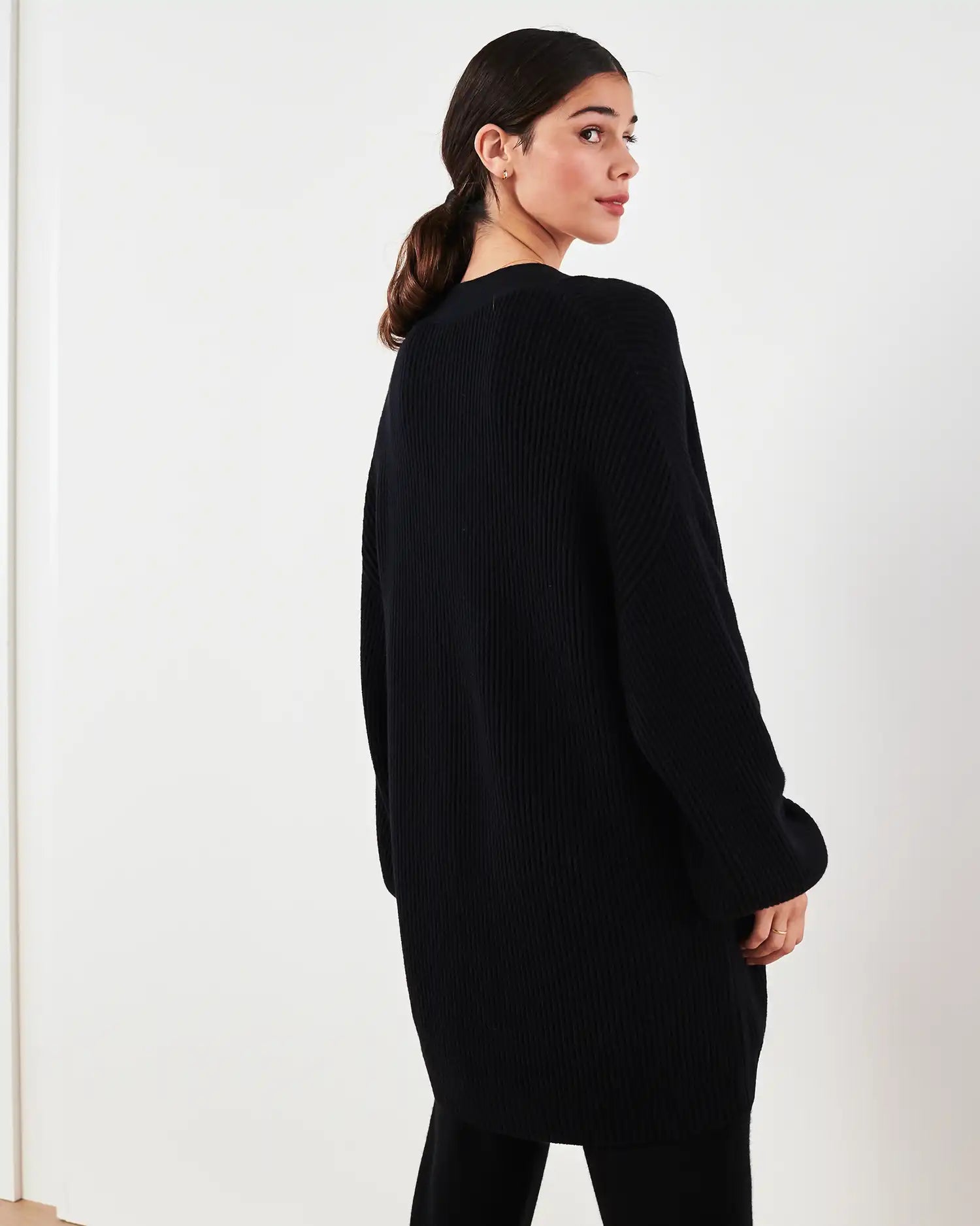 100% Organic Cotton Oversized Cardigan