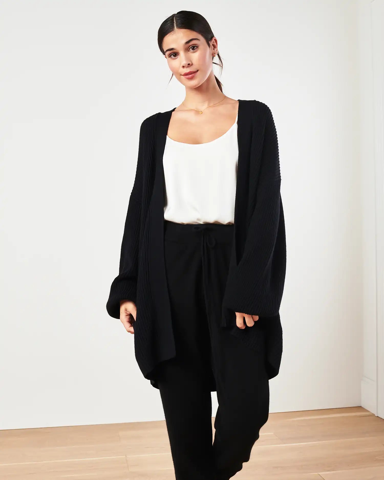 100% Organic Cotton Oversized Cardigan