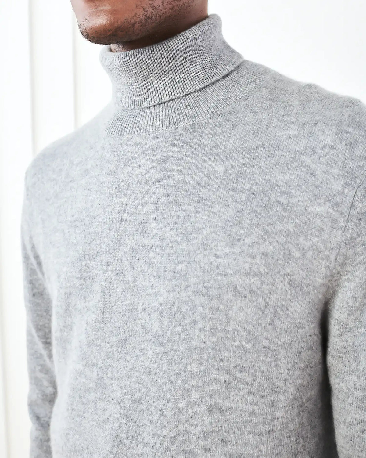 Mongolian Spring Cashmere Turtleneck Sweater