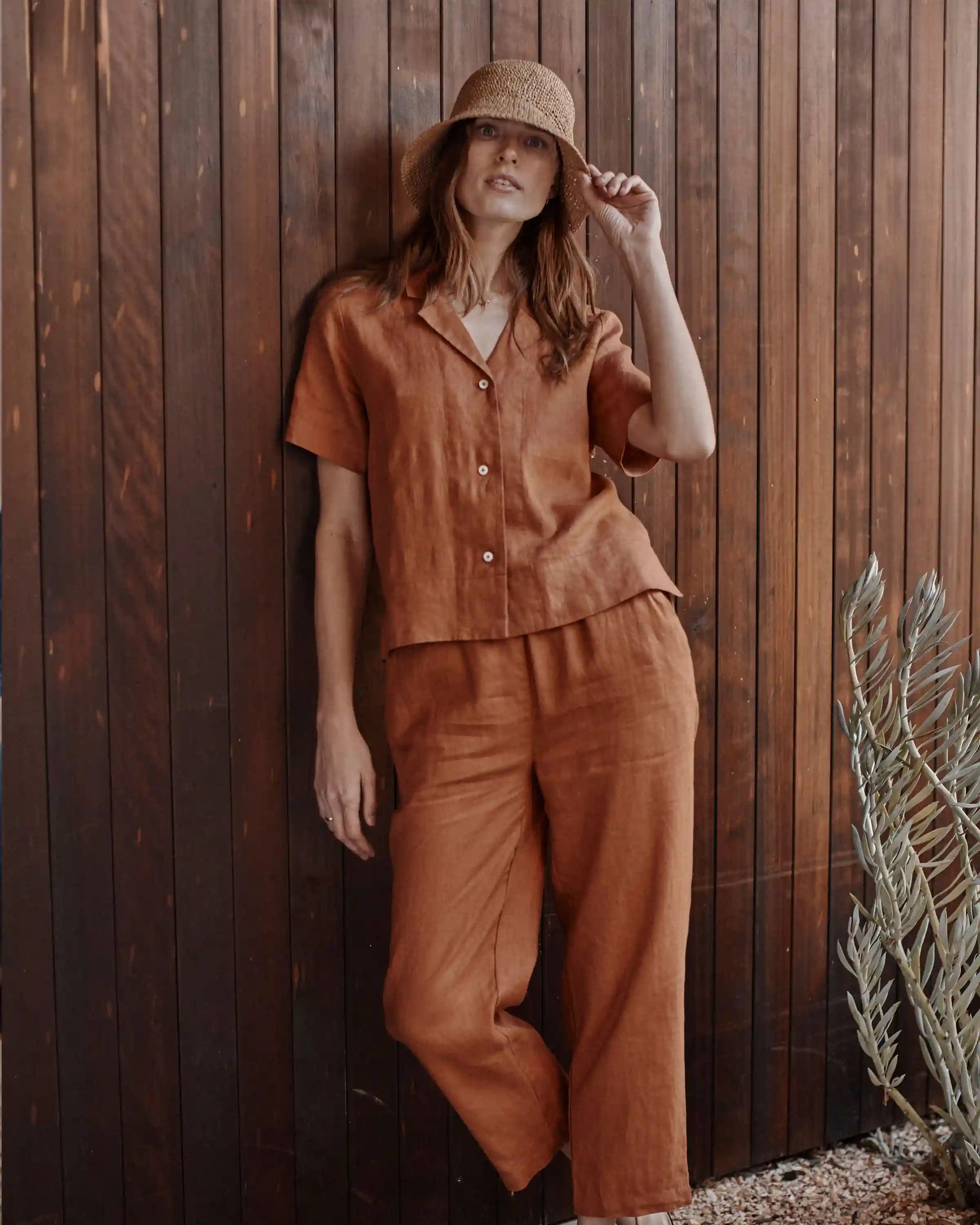 100% European Linen Pants