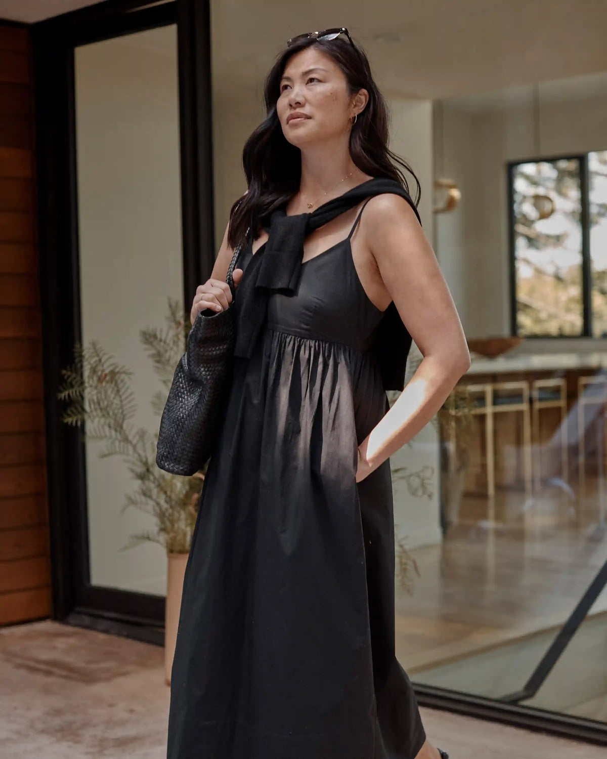 100% Organic Cotton Sleeveless Maxi Dress