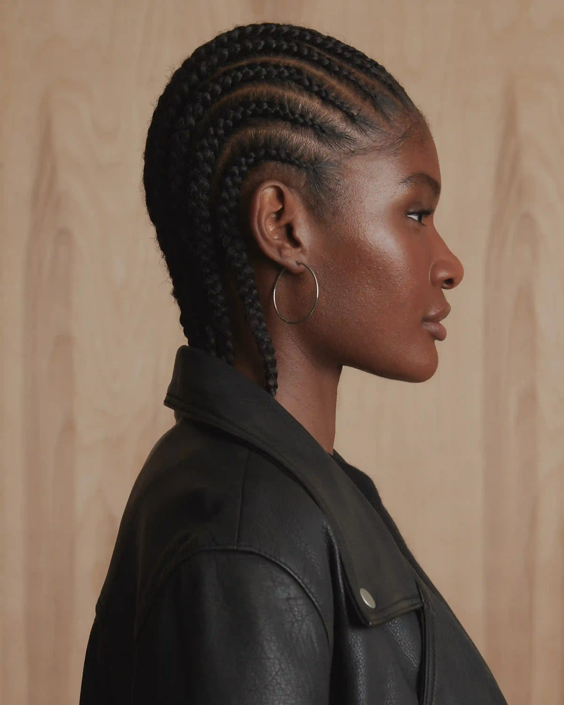 Silver Statement Hoops