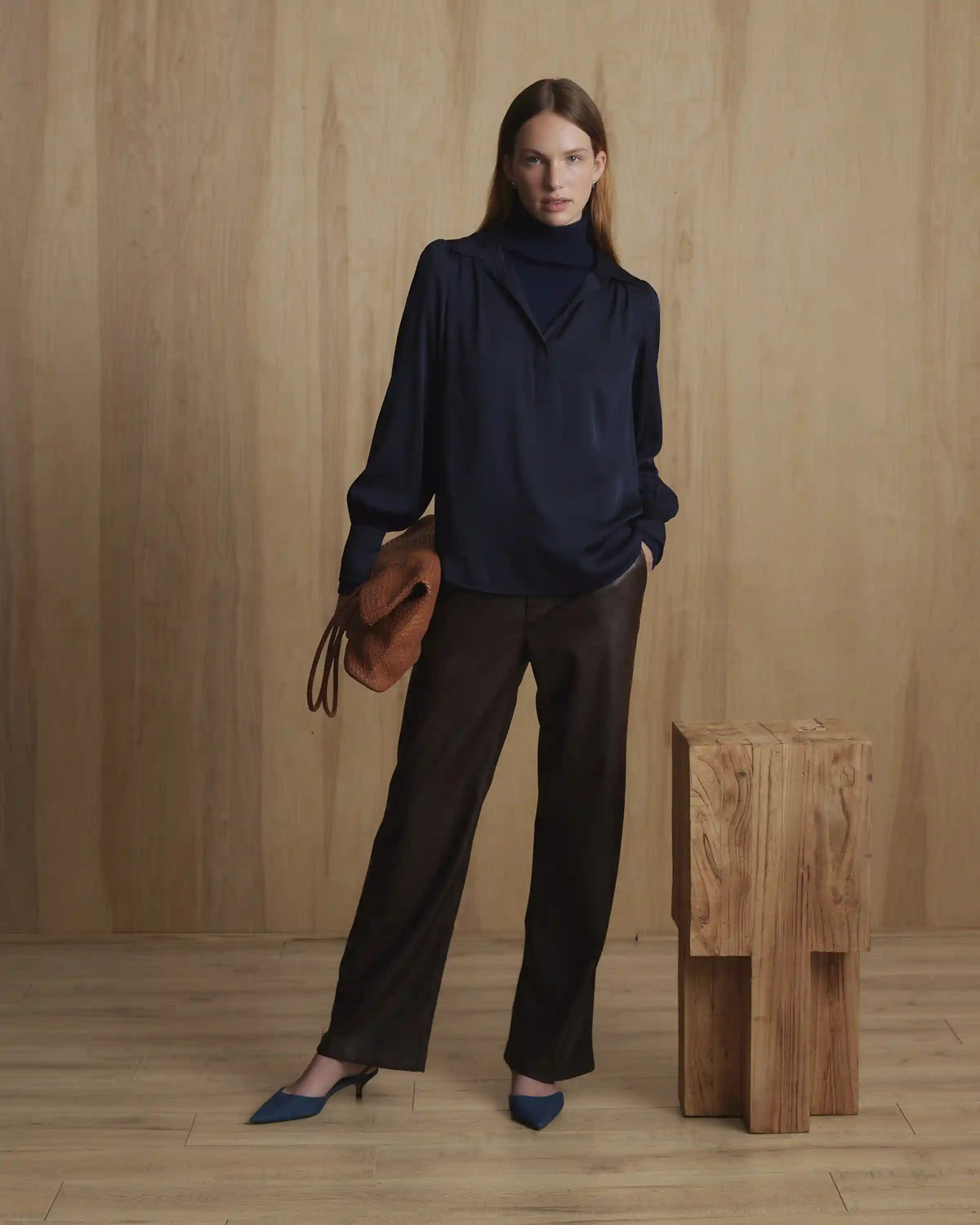 Mongolian Cashmere Turtleneck Sweater