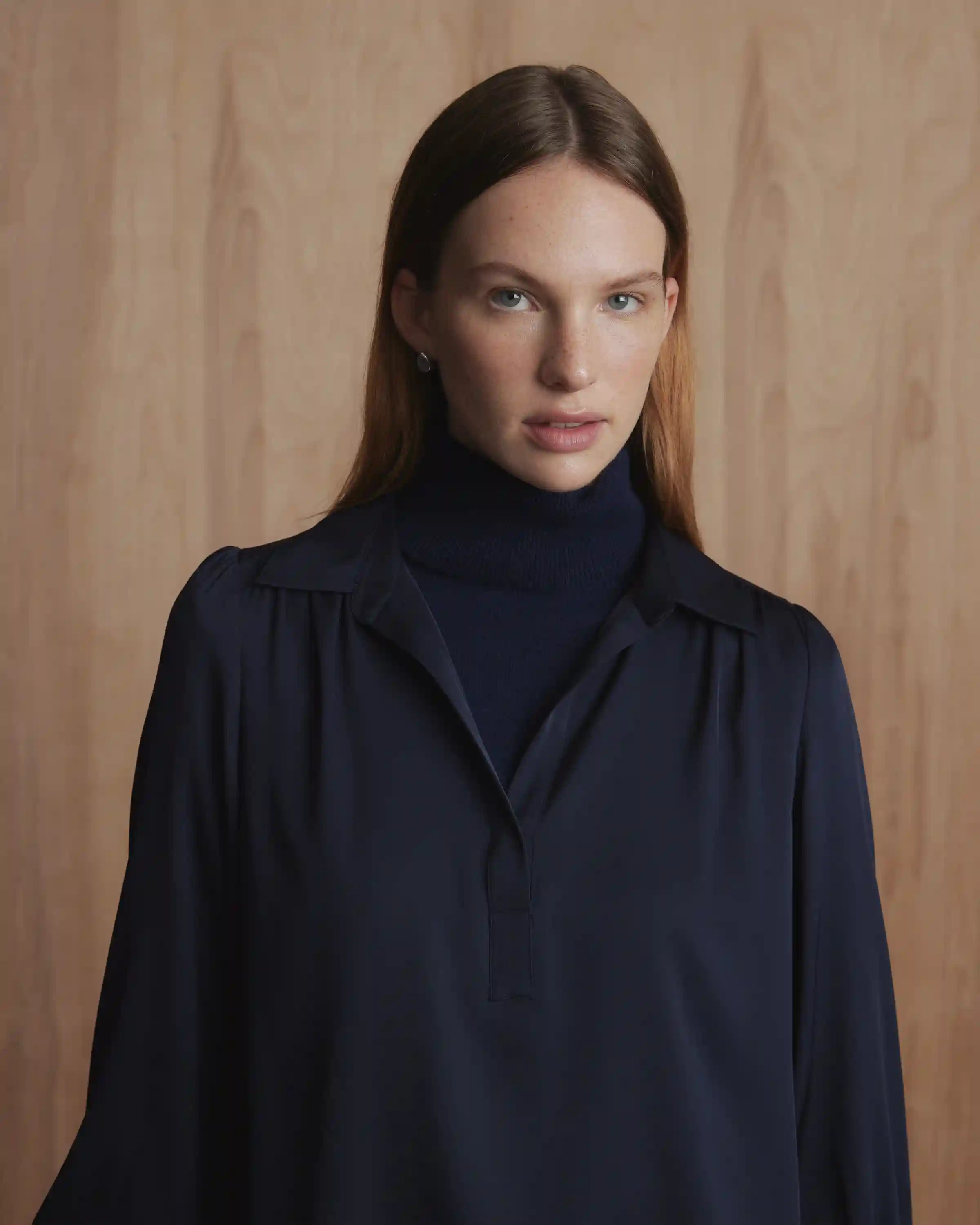 Mongolian Cashmere Turtleneck Sweater