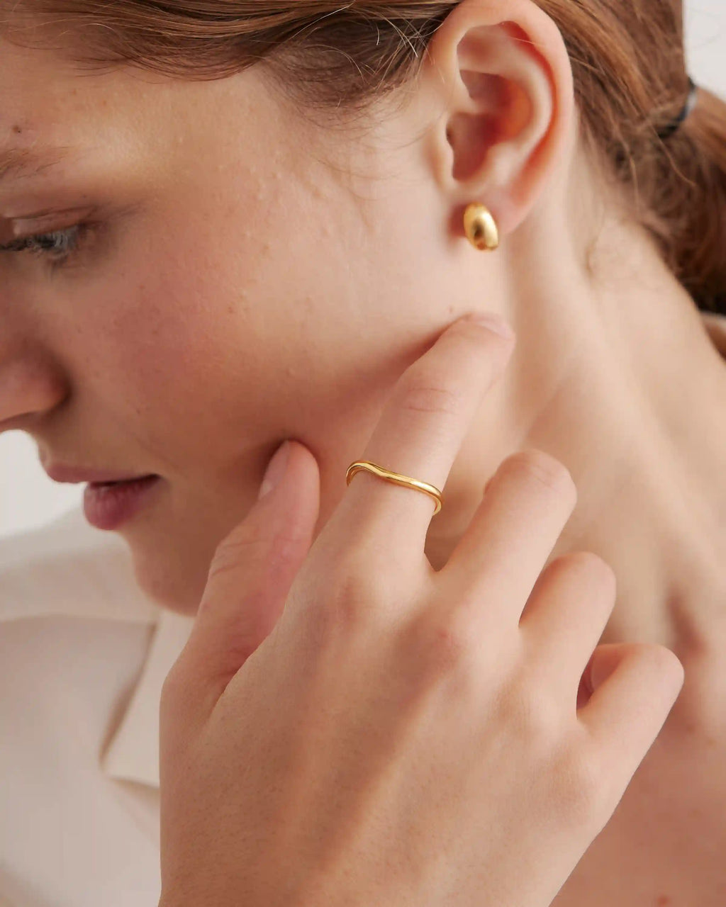 Bold Wave Ring