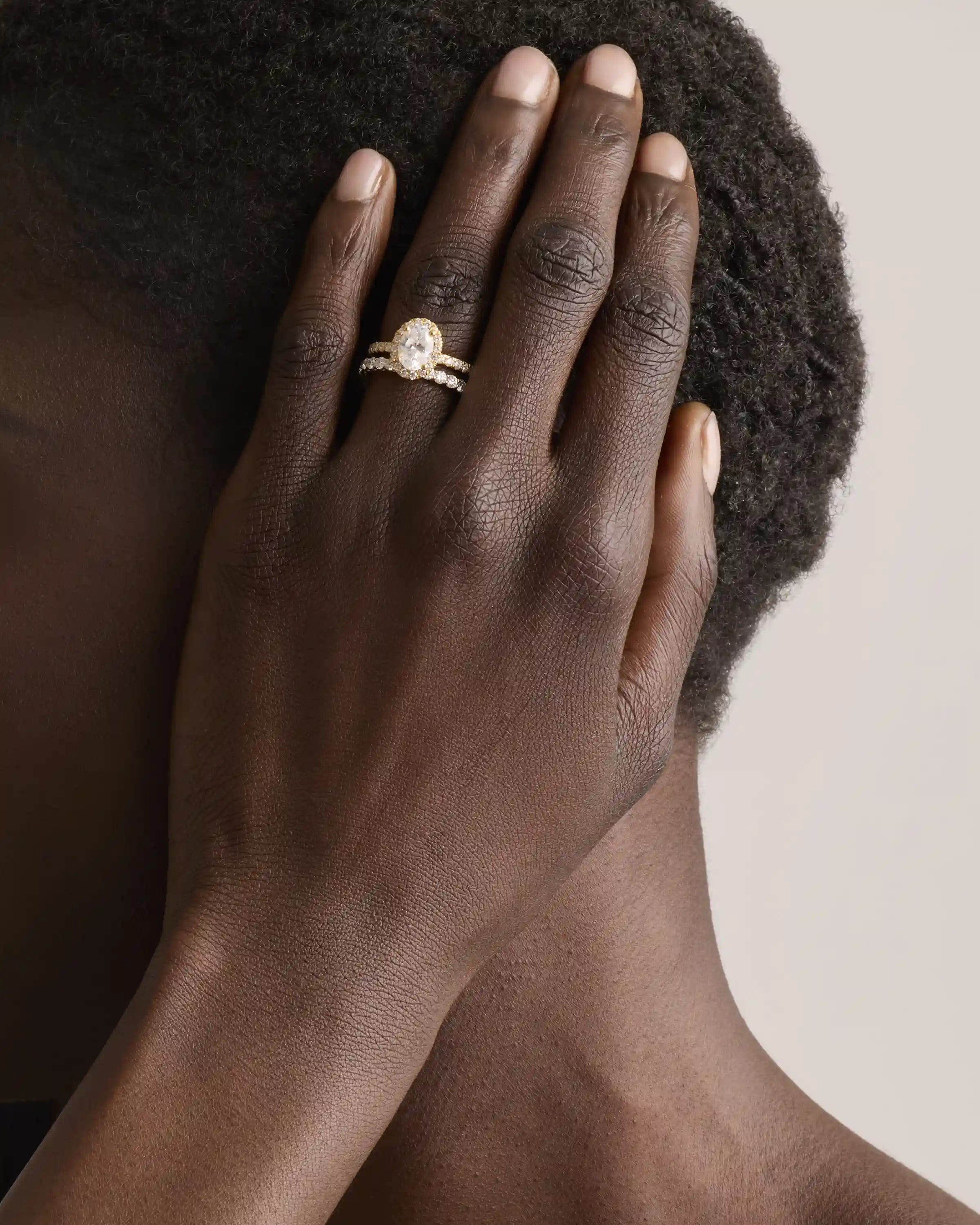 Lab Grown Diamond Round Eternity Band
