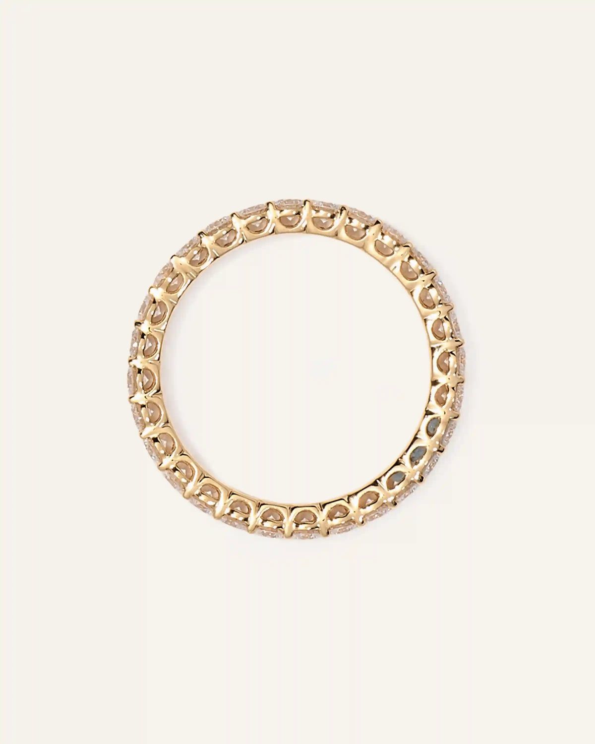 Lab Grown Diamond Round Eternity Band