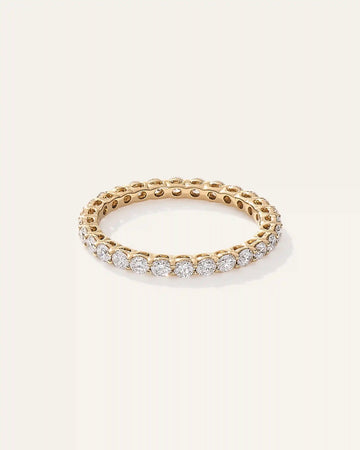 Lab Grown Diamond Round Eternity Band