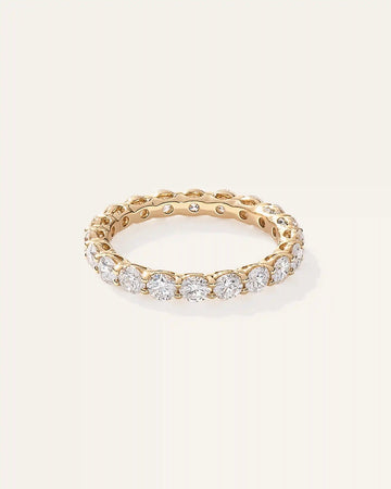 Lab Grown Diamond Round Eternity Band