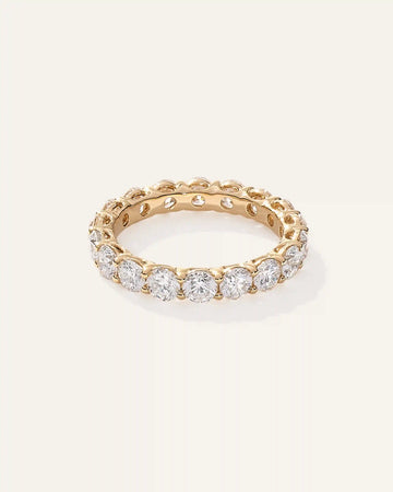 Lab Grown Diamond Round Eternity Band